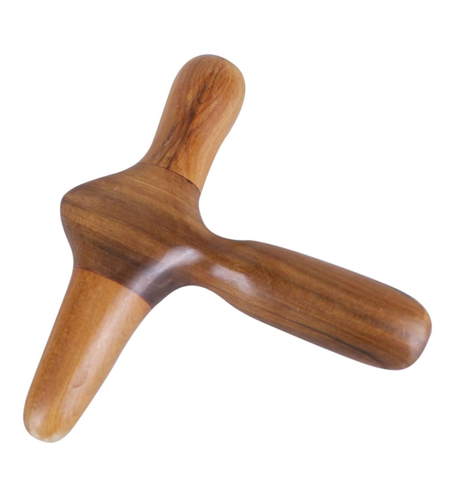 Fomiyes Wooden Foot Massager & Scratch Massage Device - Manual Body & Waist Massage Tool for Relaxation - Buy Online on GoSupps.com