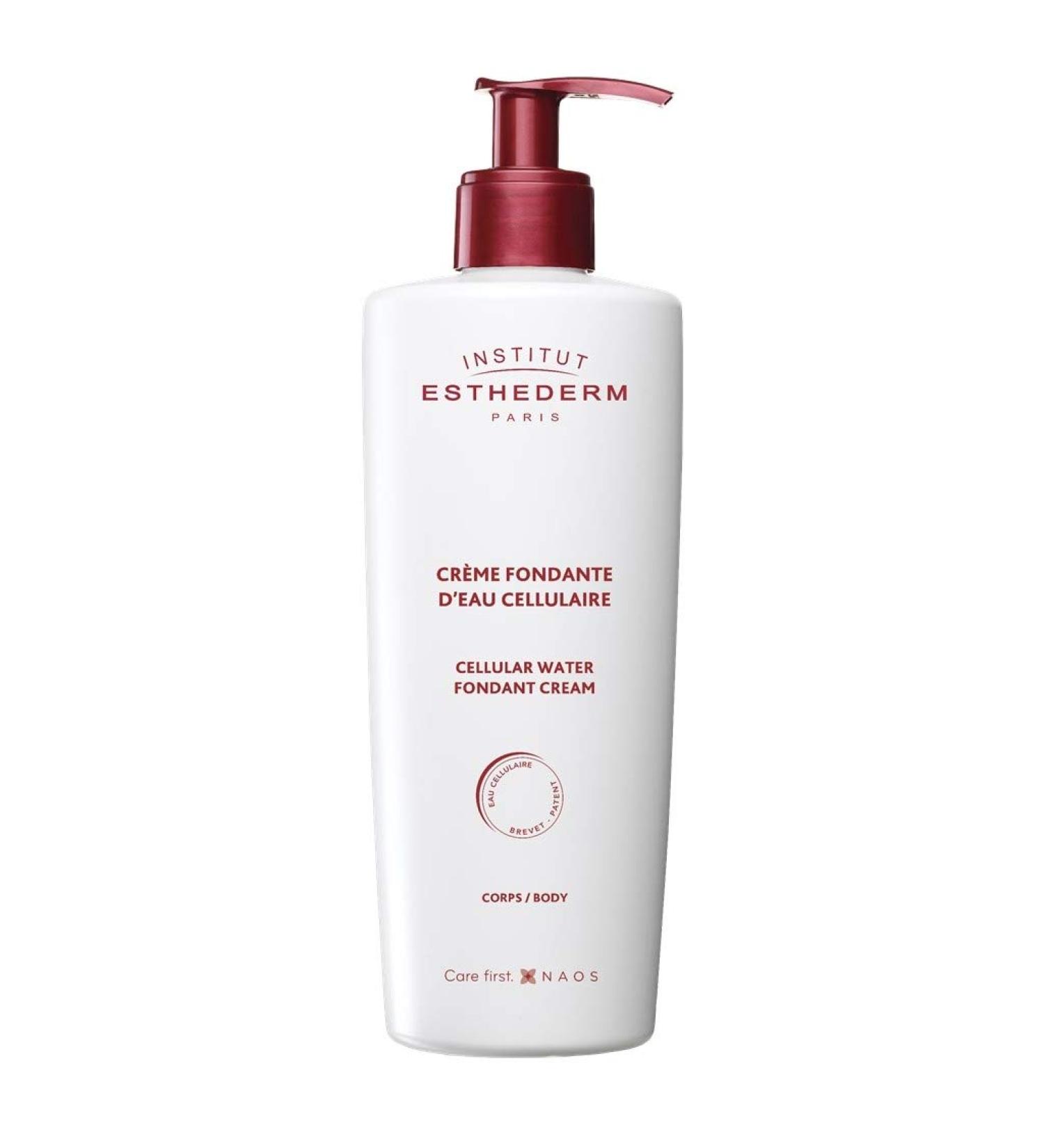 Institut Esthederm Cellular Water Melting Cream - Body Care - Intense and Long-Lasting Hydration - Resources and Revitalizes - Soft and Comfortable Skin - Pump Bottle 400 ml - Buy Online on GoSupps.com