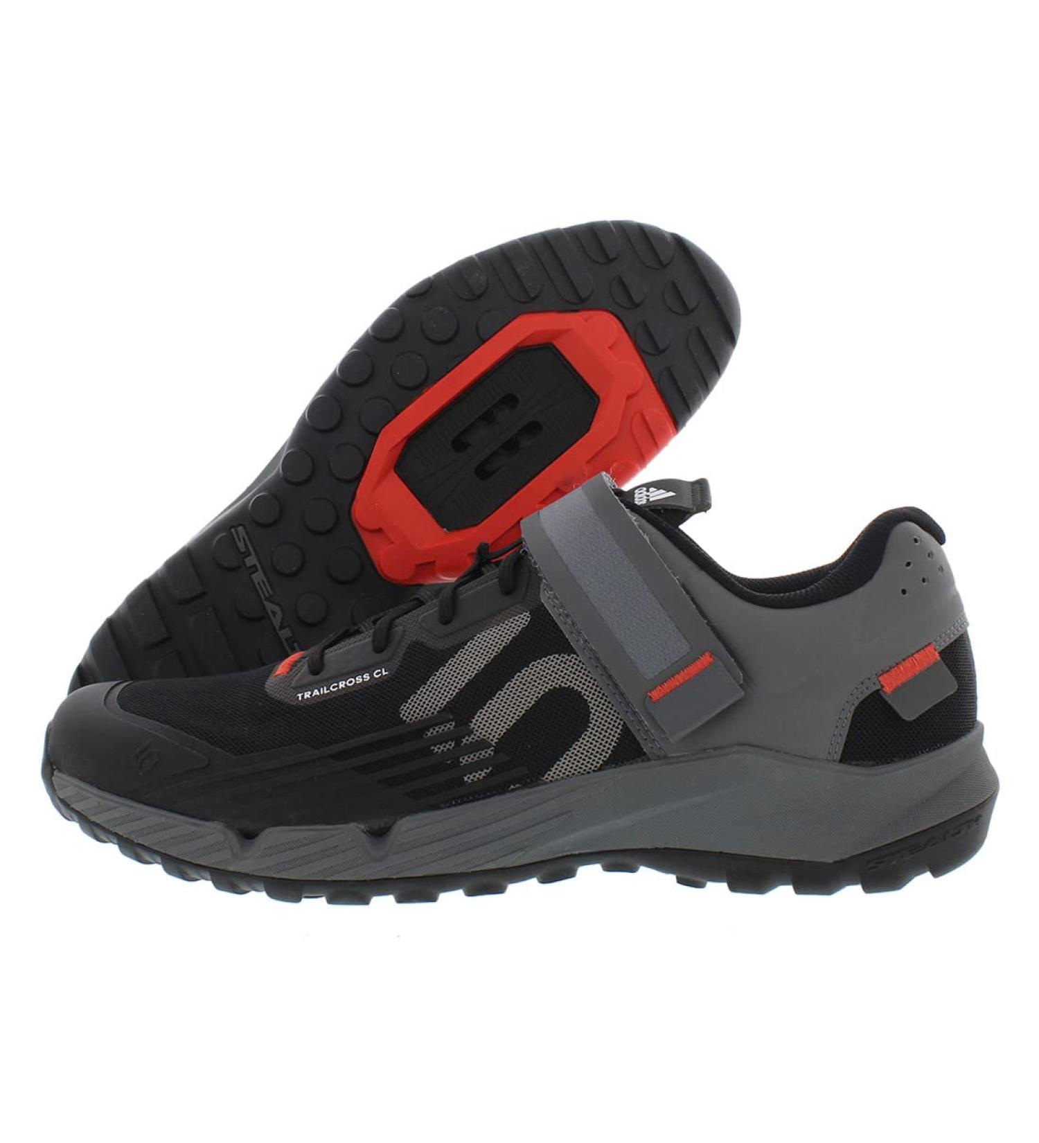 adidas Five Ten Clip-in Mountain Bike Shoes Men's 9.5 - Core Black/Grey/Red - Buy Online on GoSupps.com