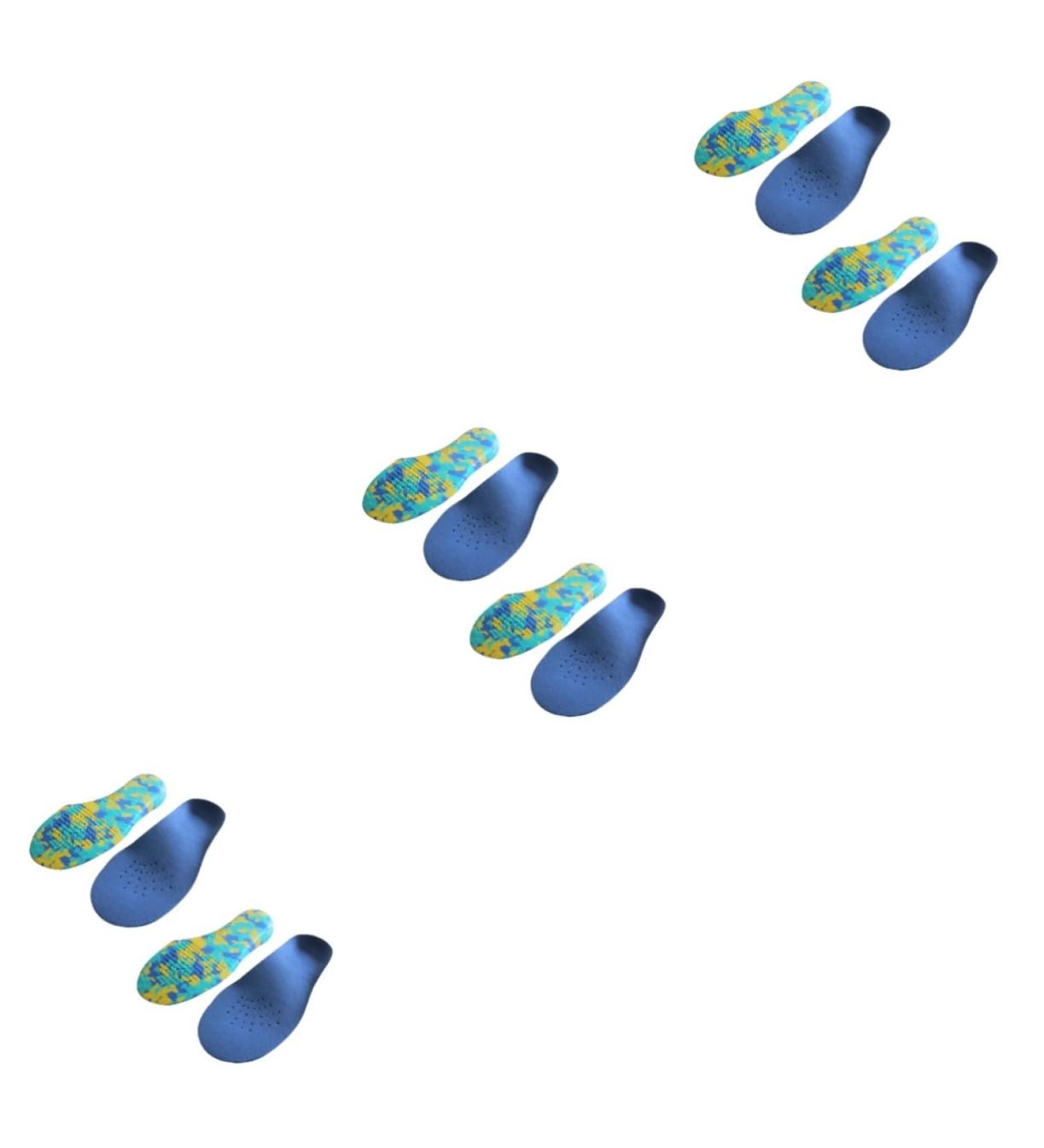 Mobestech Silicone Arch Support Insoles for Kids - 6 Pairs Athletic Shoe Inserts for Comfort & Cushioning - Buy Online on GoSupps.com