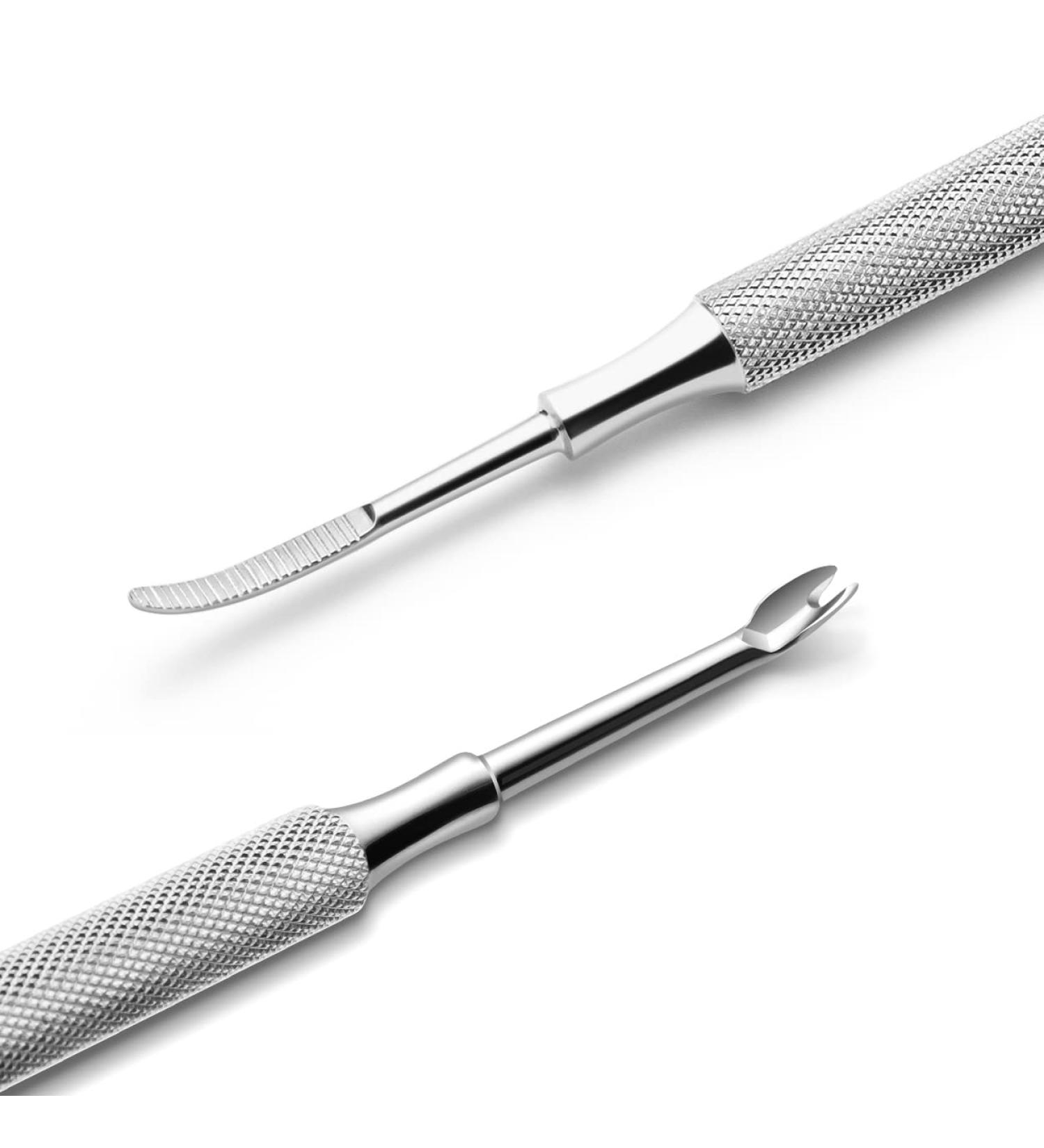 MR.GREEN Double Headed Cuticle Pusher & Trimmer - Nail Care Tool for Pry Up Nails & Dirt Removal (Mr-2158) - Buy Online on GoSupps.com
