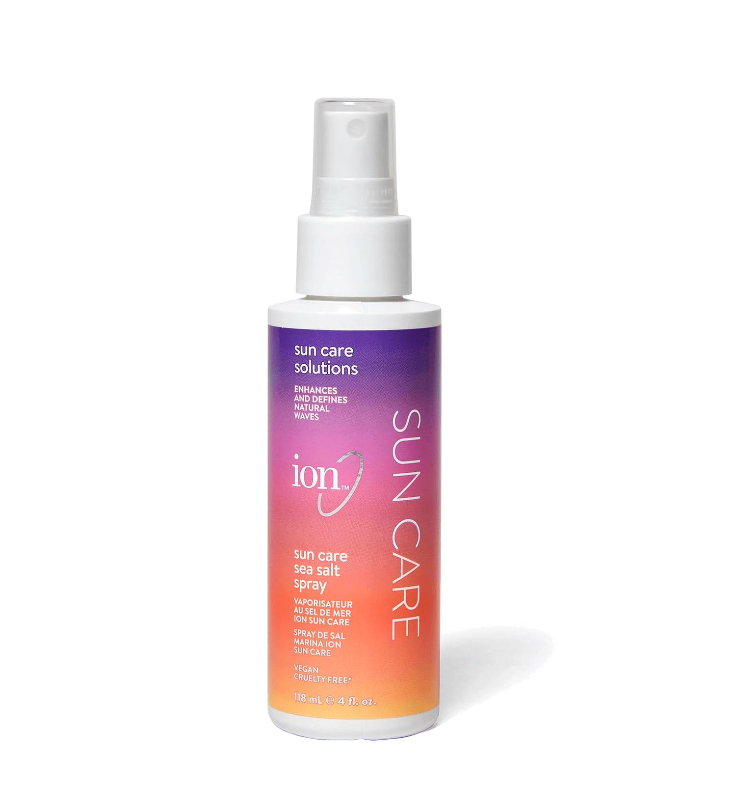 ion Sun Care Sea Salt Spray Enhances natural waves Adds volume Reduces frizz 4 Fl Oz - Buy Online on GoSupps.com
