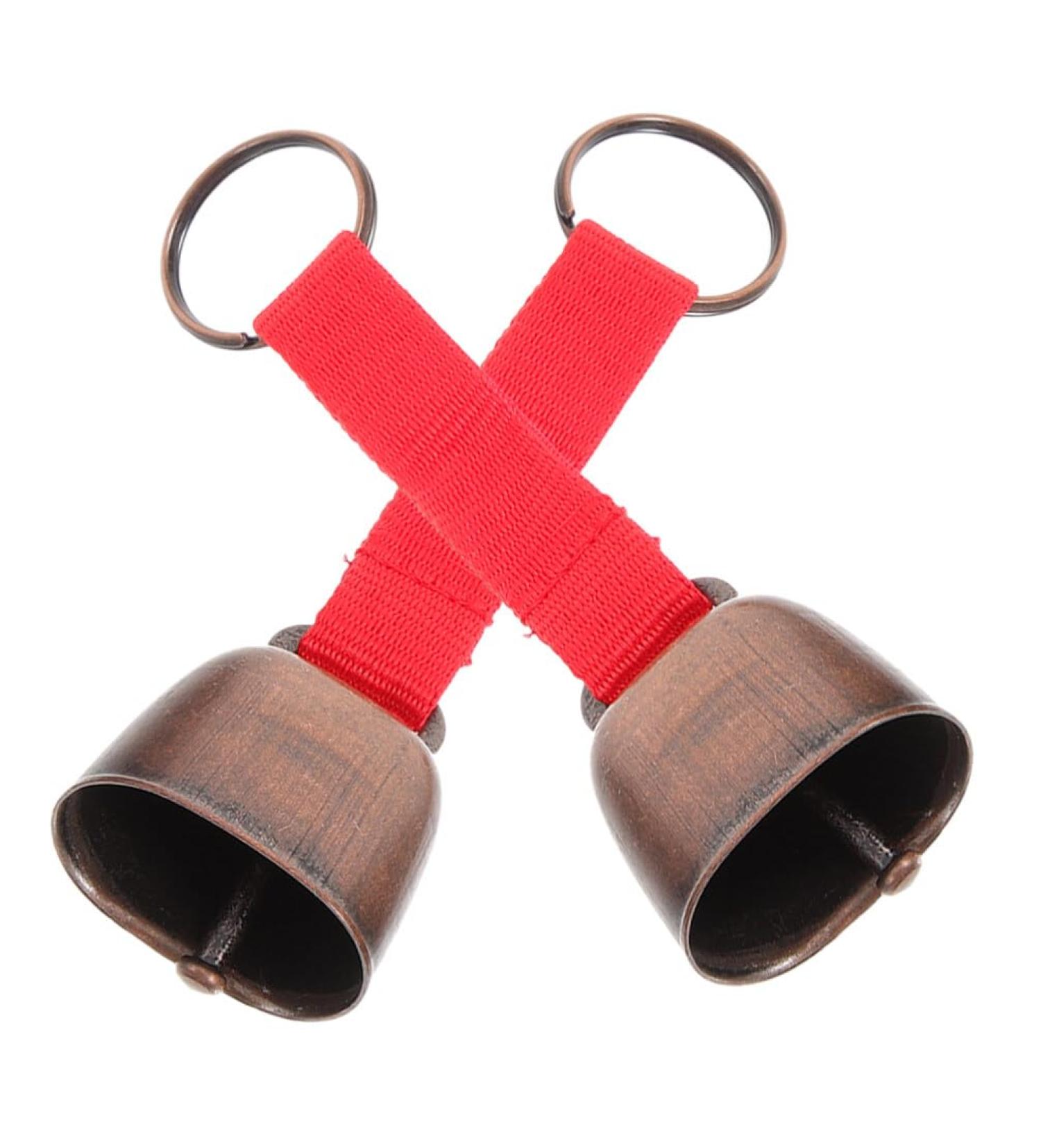 Happyyami Bear Bells - 2 Pack Loud Noisemakers for Outdoor Safety | Anti-Lost Cow Bells for Pets Hiking & Cycling - Buy Online on GoSupps.com