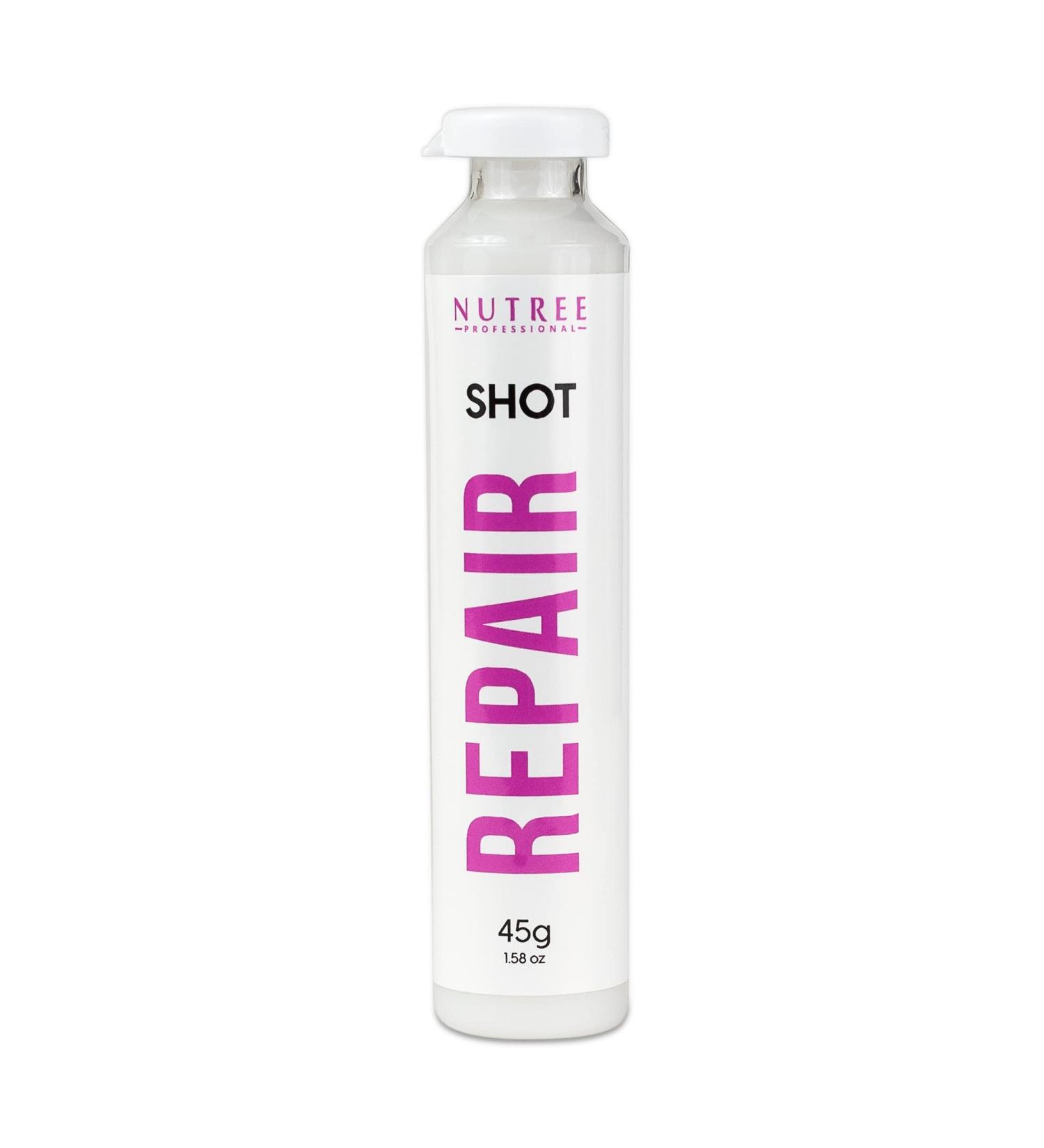 Buy Keratin Hair Treatment Repair Shot 1.58 oz - Ultra Concentrated Hyaluronic Acid Formula for Instant Results - Buy Online on GoSupps.com