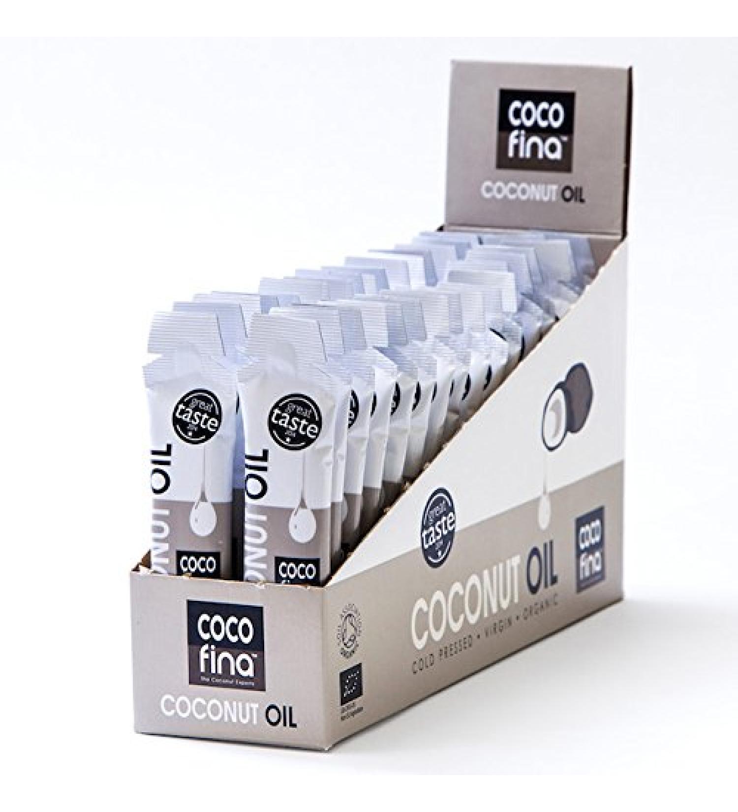 Cocofina Cocofina Org Pack of 36 bottles of coconut oil 10 ml