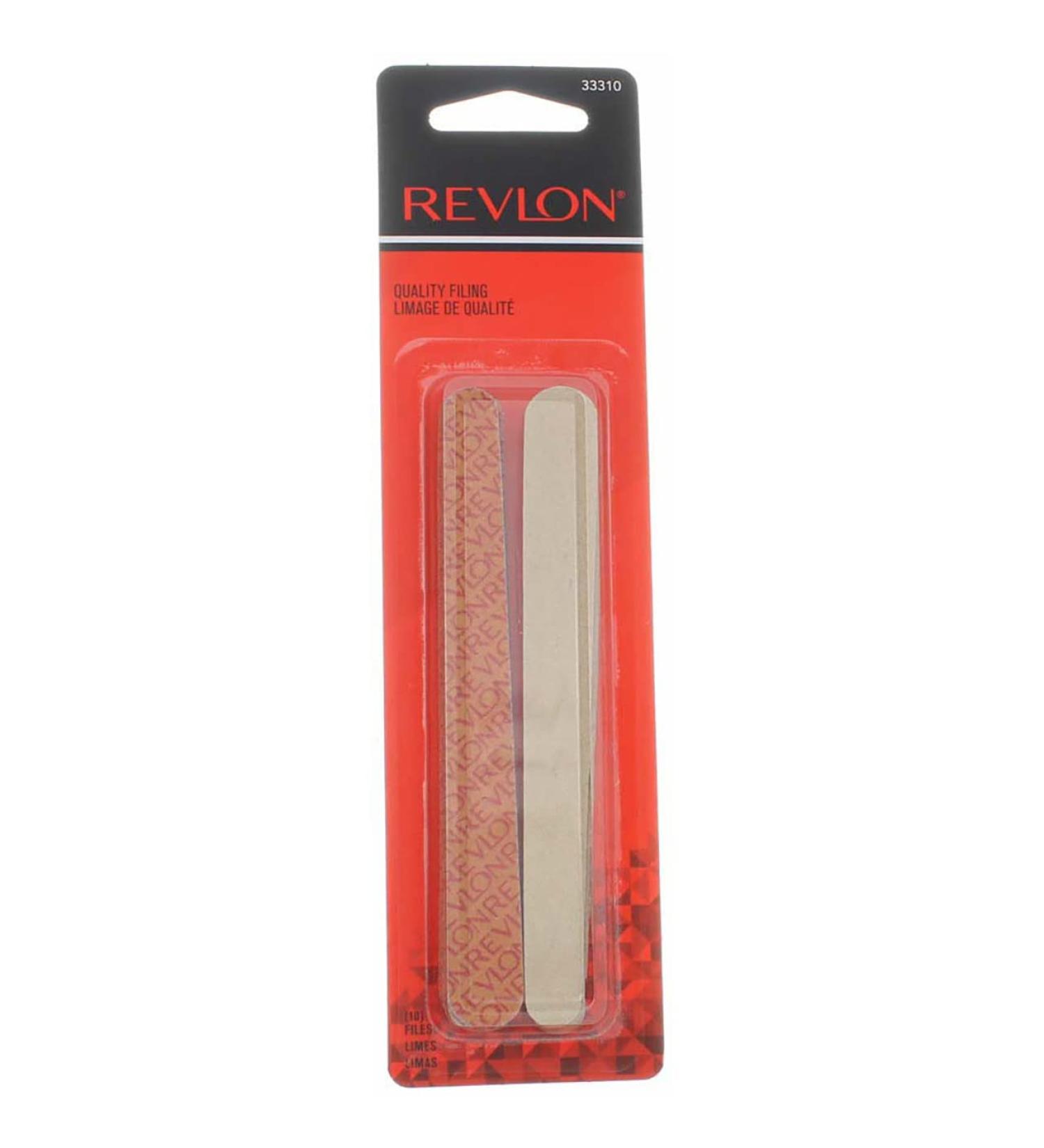 Revlon Compact Emery Board - 10 ea (Pack of 6) | Premium Nail Care | International Shipping Available - Buy Online on GoSupps.com