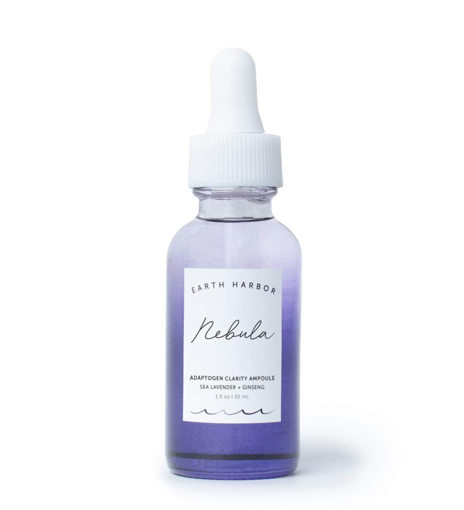 Earth Harbor NEBULA Adaptogen Clarity Ampoule | Balance & Clarify Chaotic Skin | Squalane & Ginseng | 1 fl oz - International Shipping Available - Buy Online on GoSupps.com