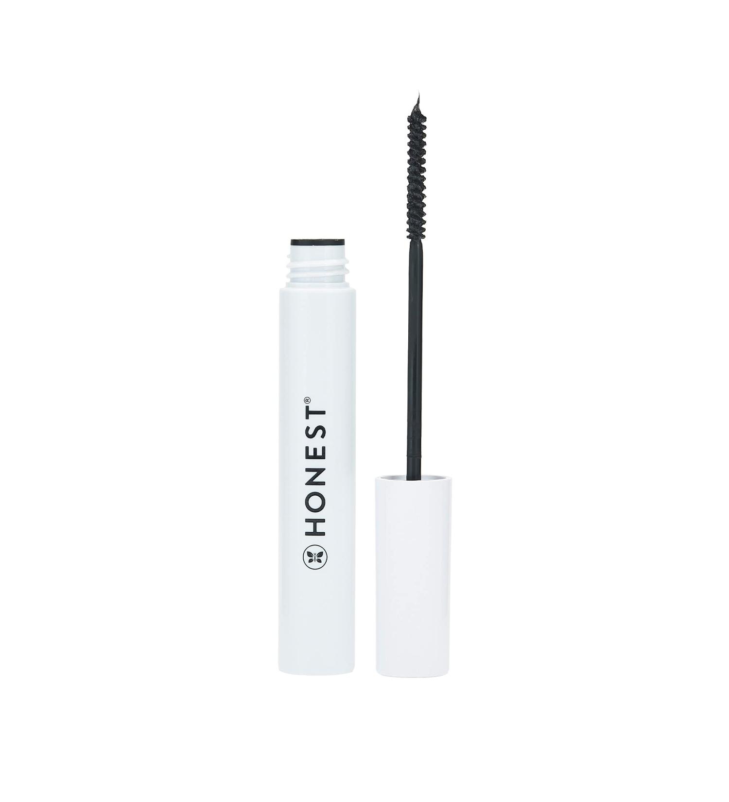 Honest Beauty Honestly Healthy Lash Tint Black with Castor Oil - Serum-Infused | EWG Certified | Ophthalmologist Tested | Cruelty Free - 0.27 fl.oz - Buy Online on GoSupps.com