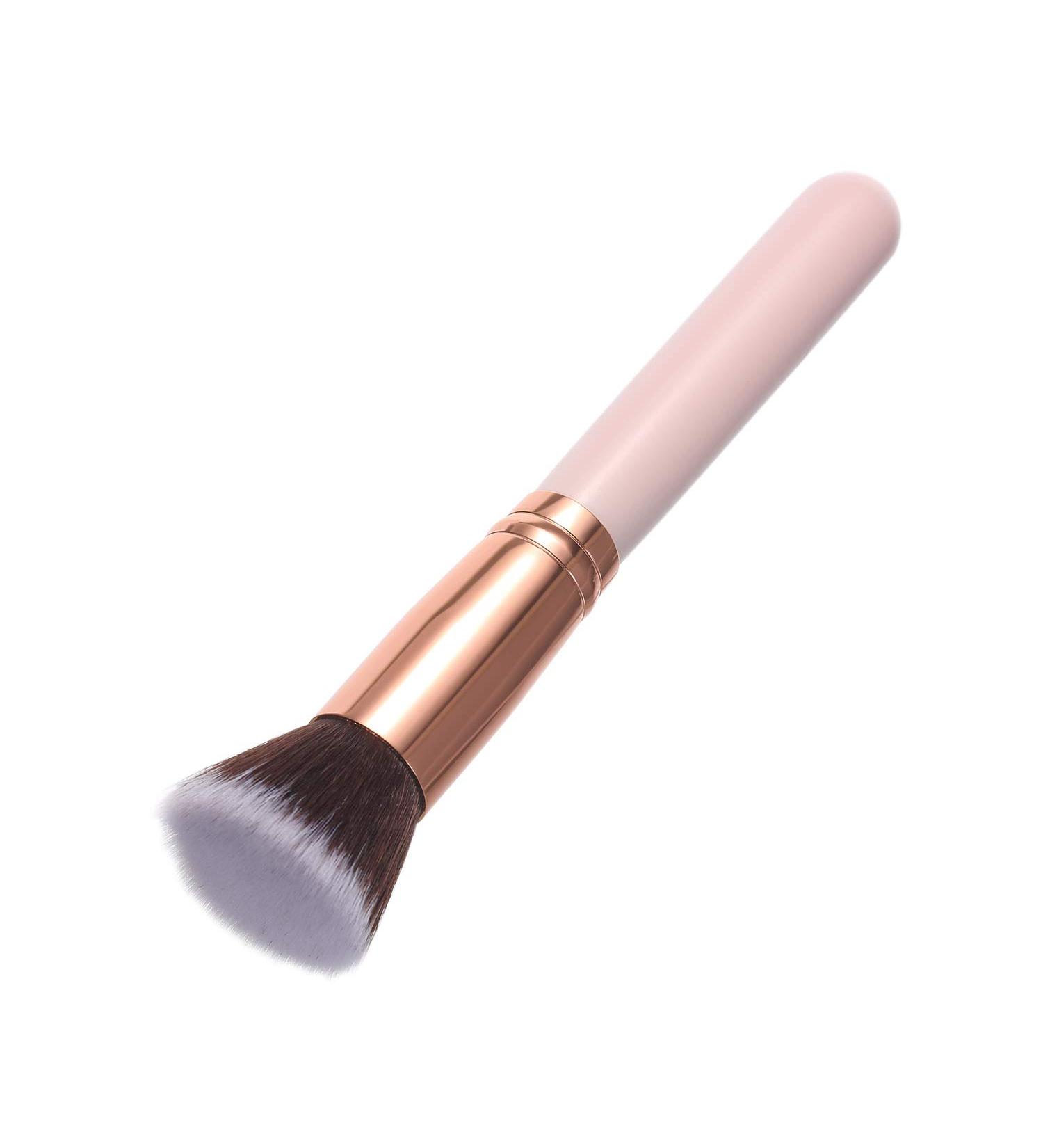 Ajcoflt Foundation Brush Flat Top Buffing Brushes Fan Contour Powder Brush Highlighter Blush Brush Makeup Brushes - Buy Online on GoSupps.com