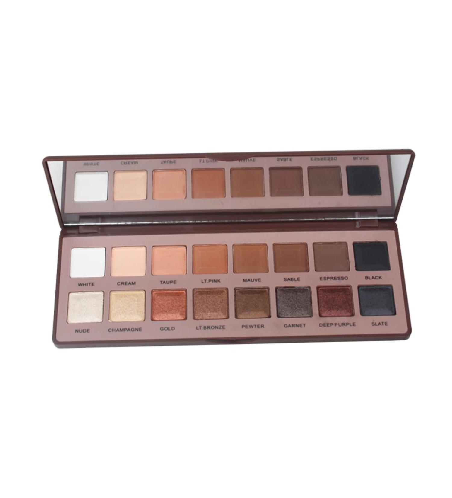 Angoily 16 Color Earth Eyeshadow Palette - Pearlescent Blush for Stunning Makeup Looks | International Shipping - Buy Online on GoSupps.com