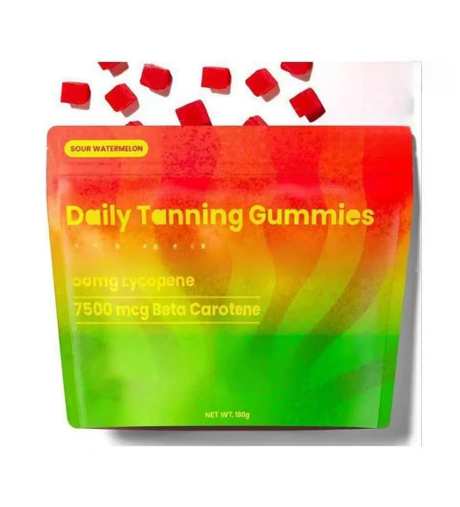 BPZAQXWSC Tanning Gummies Promote skin health and radiance nourish and protect the skin suitable for both men and women - Buy Online on GoSupps.com