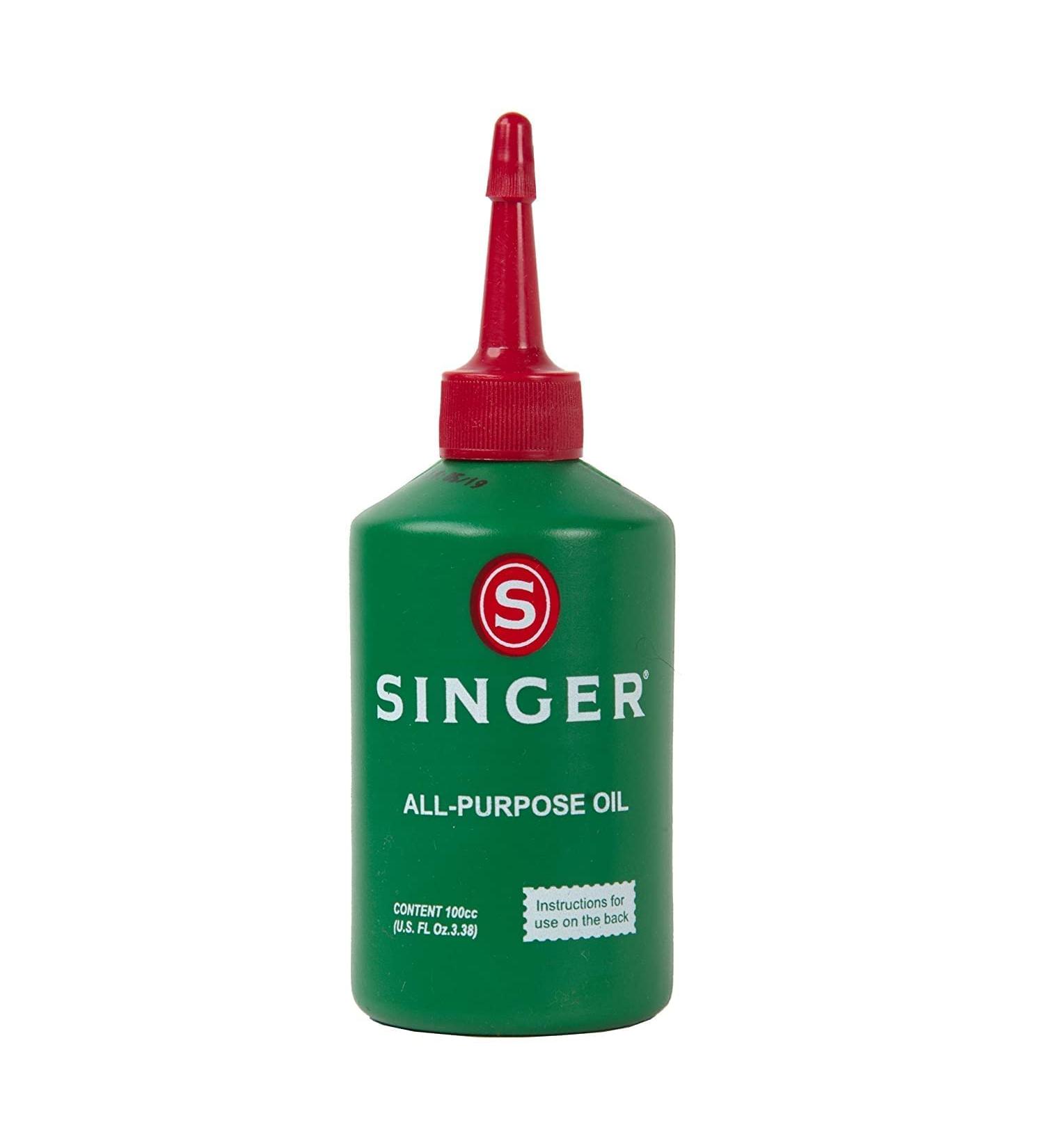Singer All Purpose Sewing Machine Oil - 3.38 oz | Lubricant for Smooth Operation - Buy Online on GoSupps.com