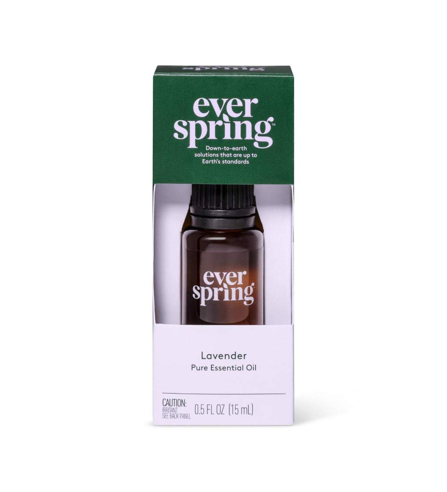 Everspring- Lavender Pure Essential Oil - 0.5 fl oz