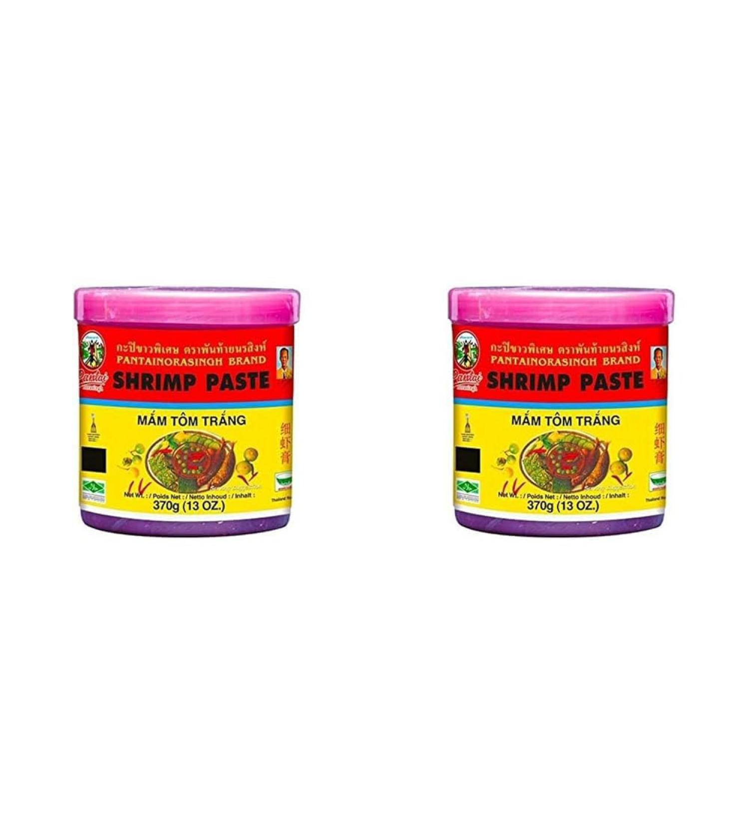 PANTAI Shrimp Paste (2 Pack) - 370g | Authentic International Seafood Seasoning - Buy Online on GoSupps.com