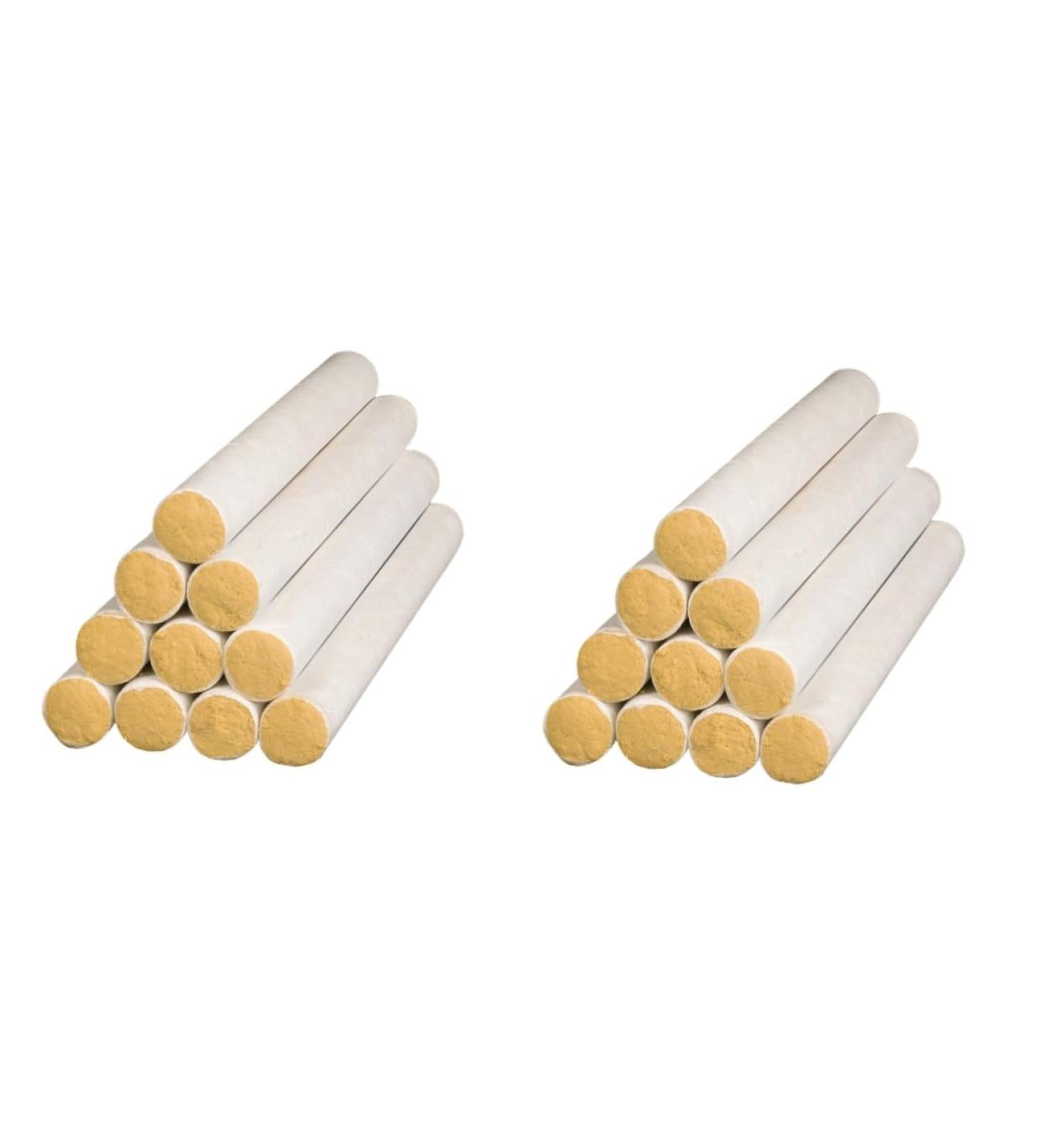 Beavorty Moxa Sticks - 20 Premium Wormwood Moxa Sticks for Acupuncture | Chinese Moxibustion & Mugwort | Medium Size - Buy Online on GoSupps.com
