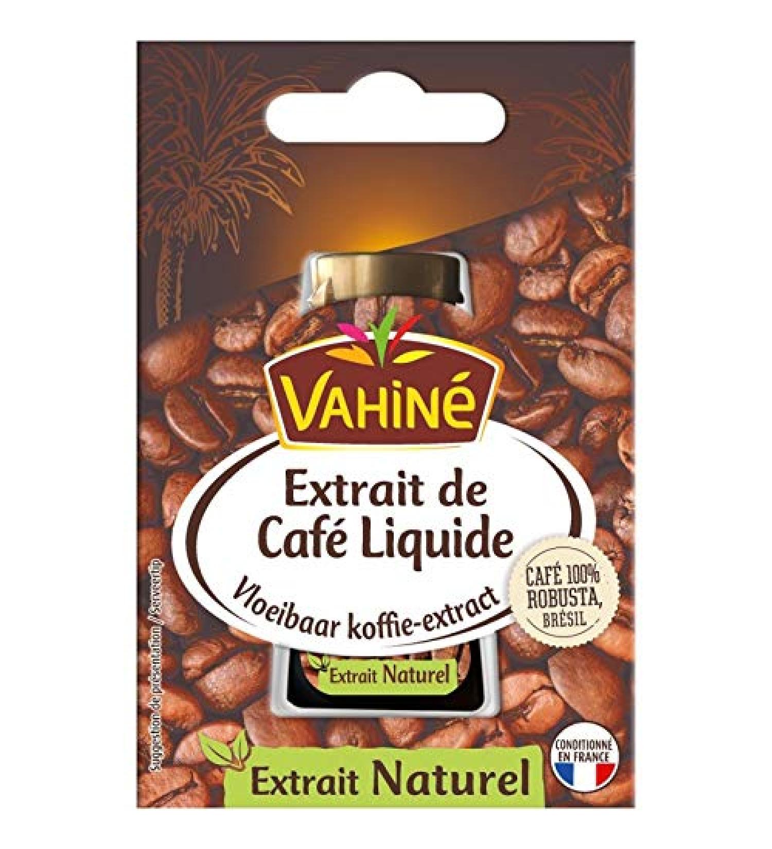  Epicerie sucr e VAHIN - Liquid Coffee Extract 20ml - Pack of 4 - Buy Online on GoSupps.com