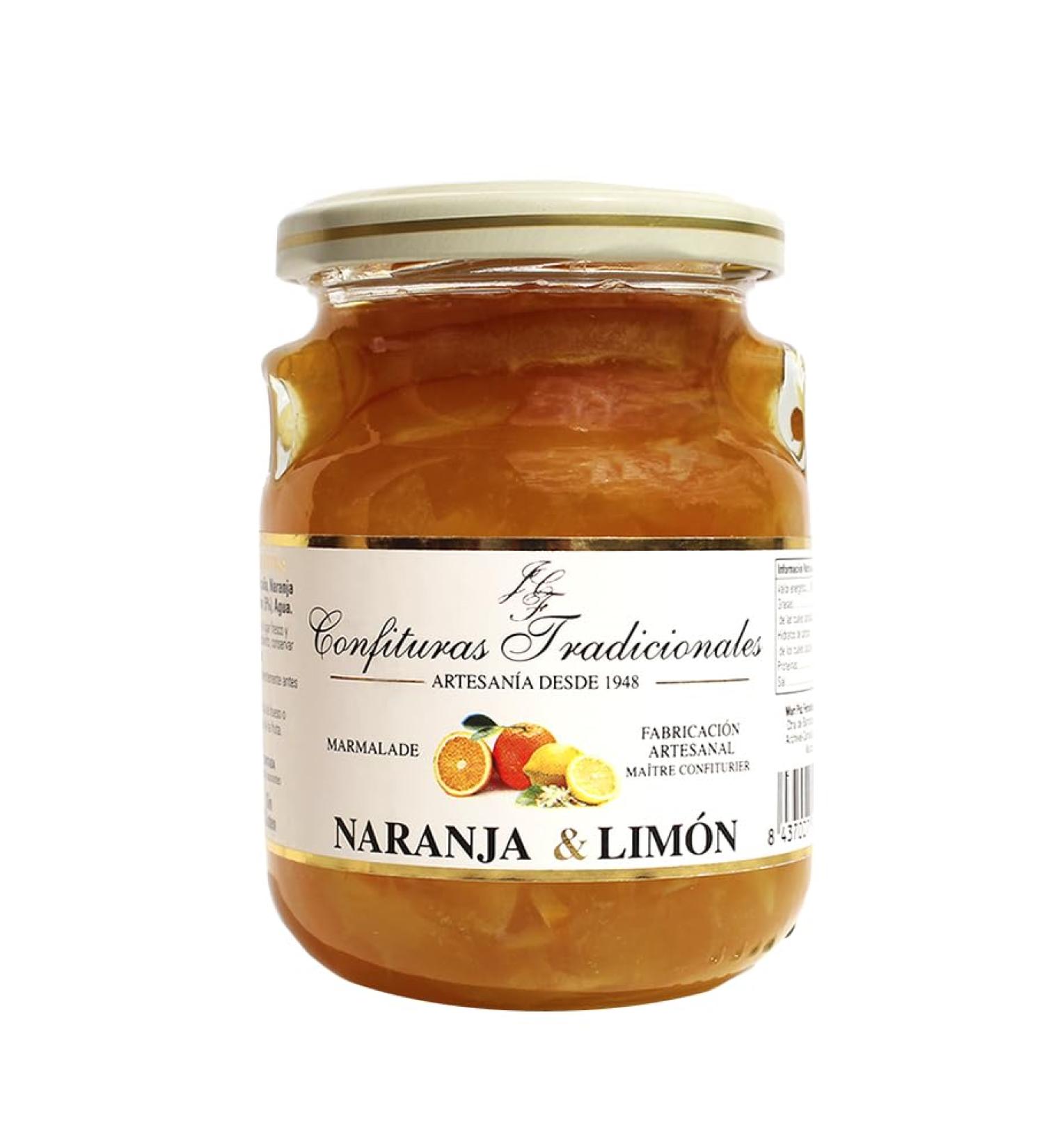 Traditional Jams | Orange and Lemon Jam - Pot 300 gr. - Buy Online on GoSupps.com
