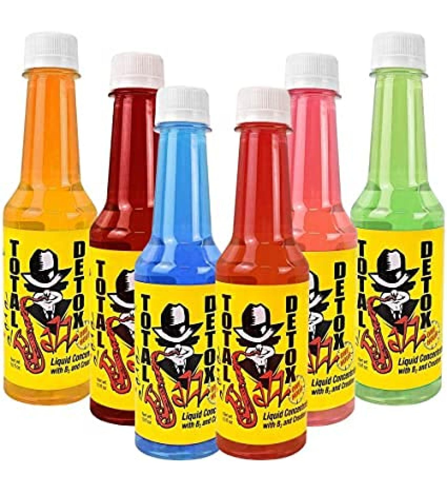 10oz Jazz Total Detox Liquid Concentrate with B2 & Creatine Variety Pack (3)