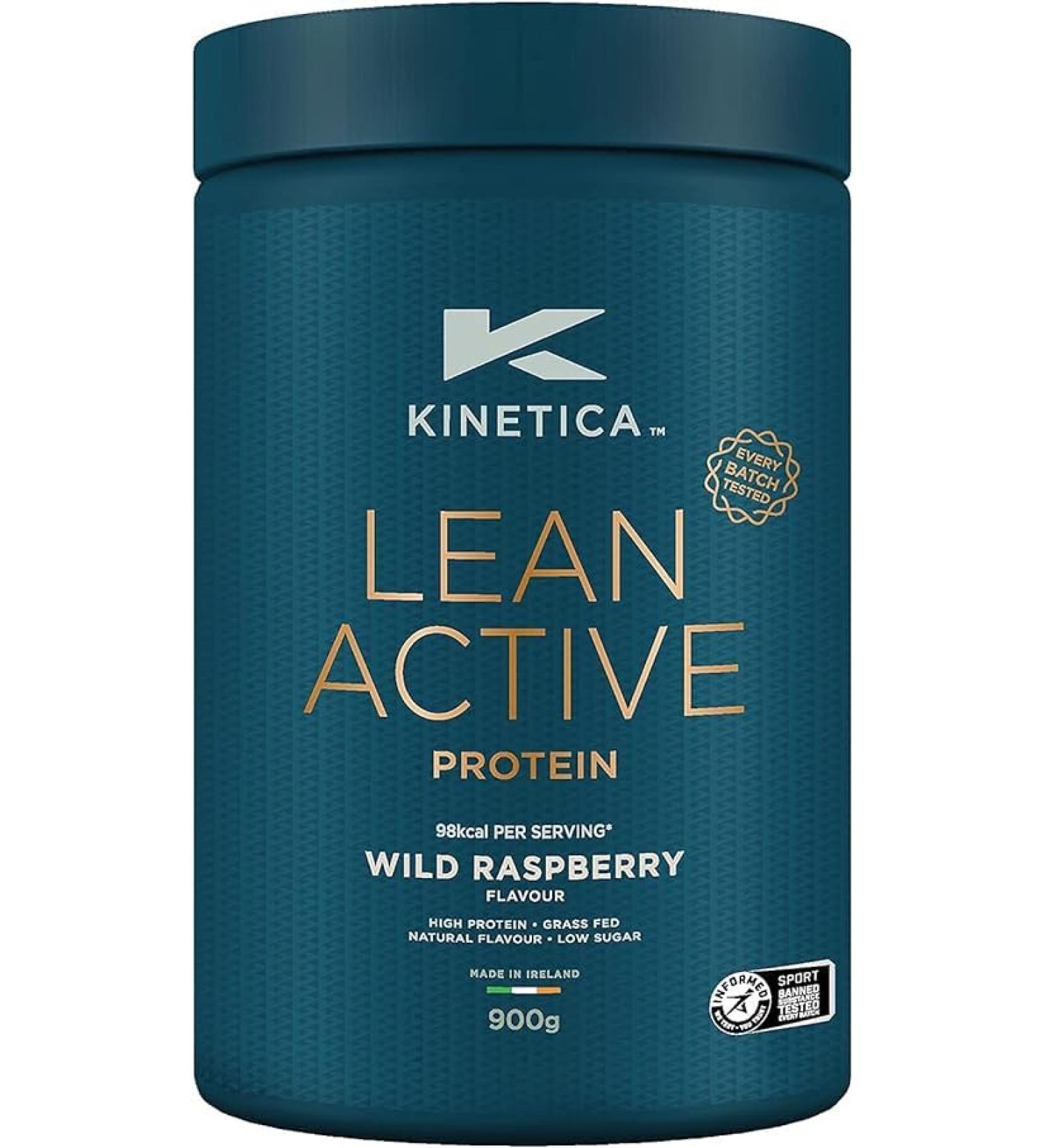 Kinetica Lean Active Protein Powder Chocolate 900g 16g Protein 98 kcal/Serving 36 Portions EU Whey Great Taste & Solubility - Buy Online on GoSupps.com