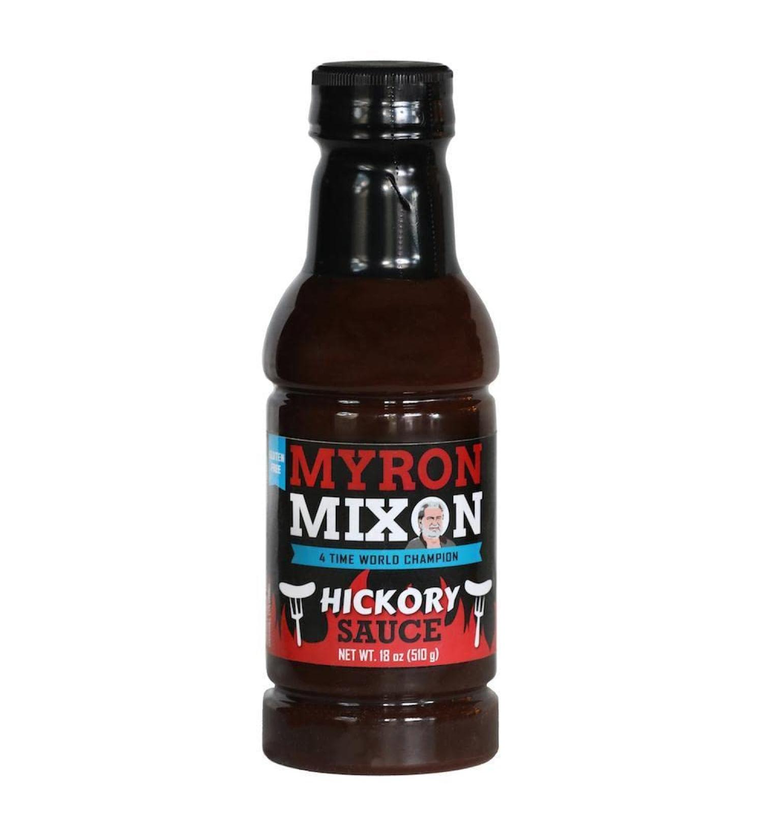 Myron Mixon BBQ Sauce | Hickory | Champion Pitmaster Recipe | Gluten-Free BBQ Sauces MSG-Free USA Made | 18 Oz Bottle - Buy Online on GoSupps.com