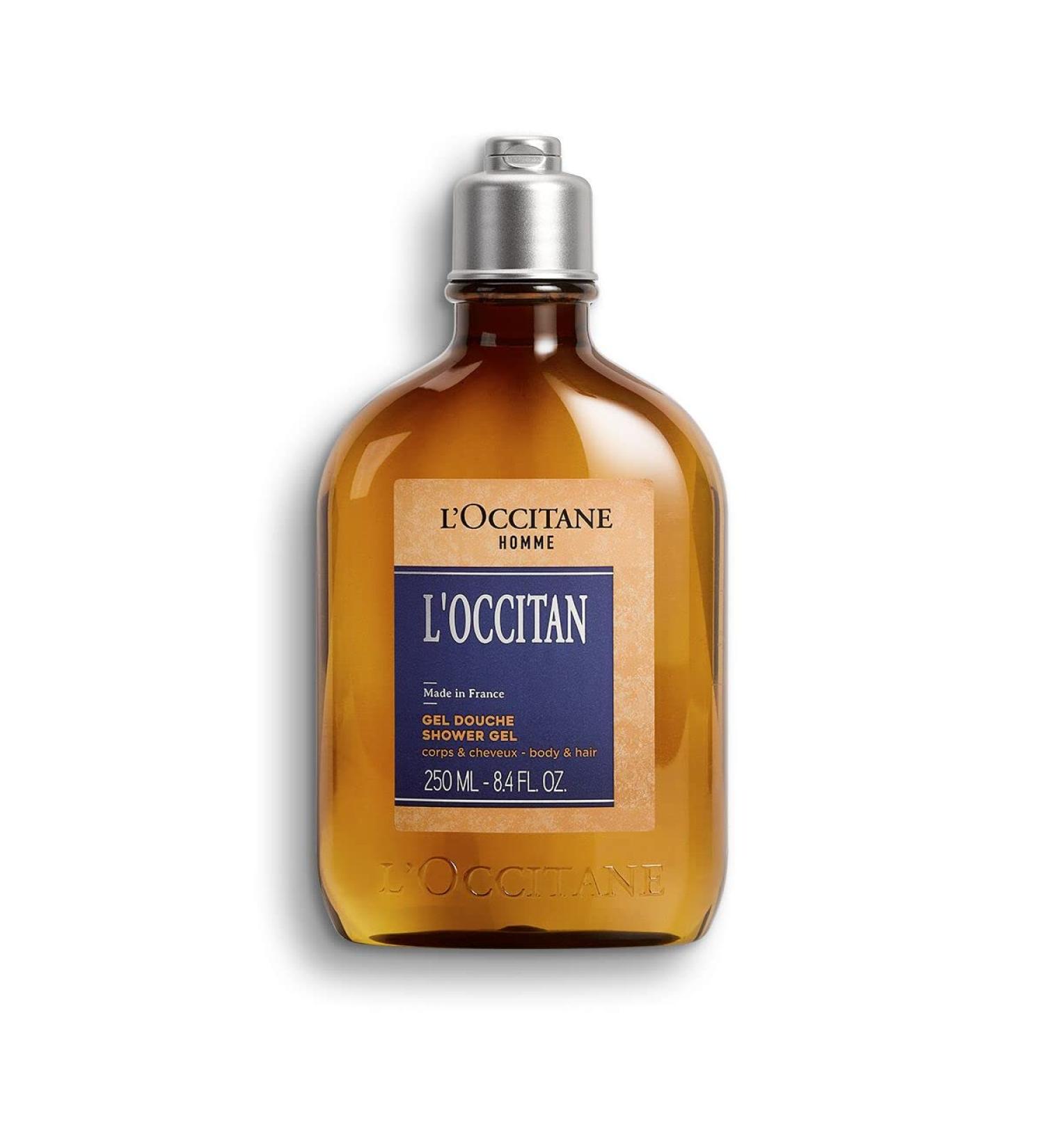 L'OCCITANE L'Occitane Shower Gel - Aromatic Lavender Scent 250ml - Luxury 2-in-1 Hair & Body Wash for Men | Pack of 1 - Buy Online on GoSupps.com