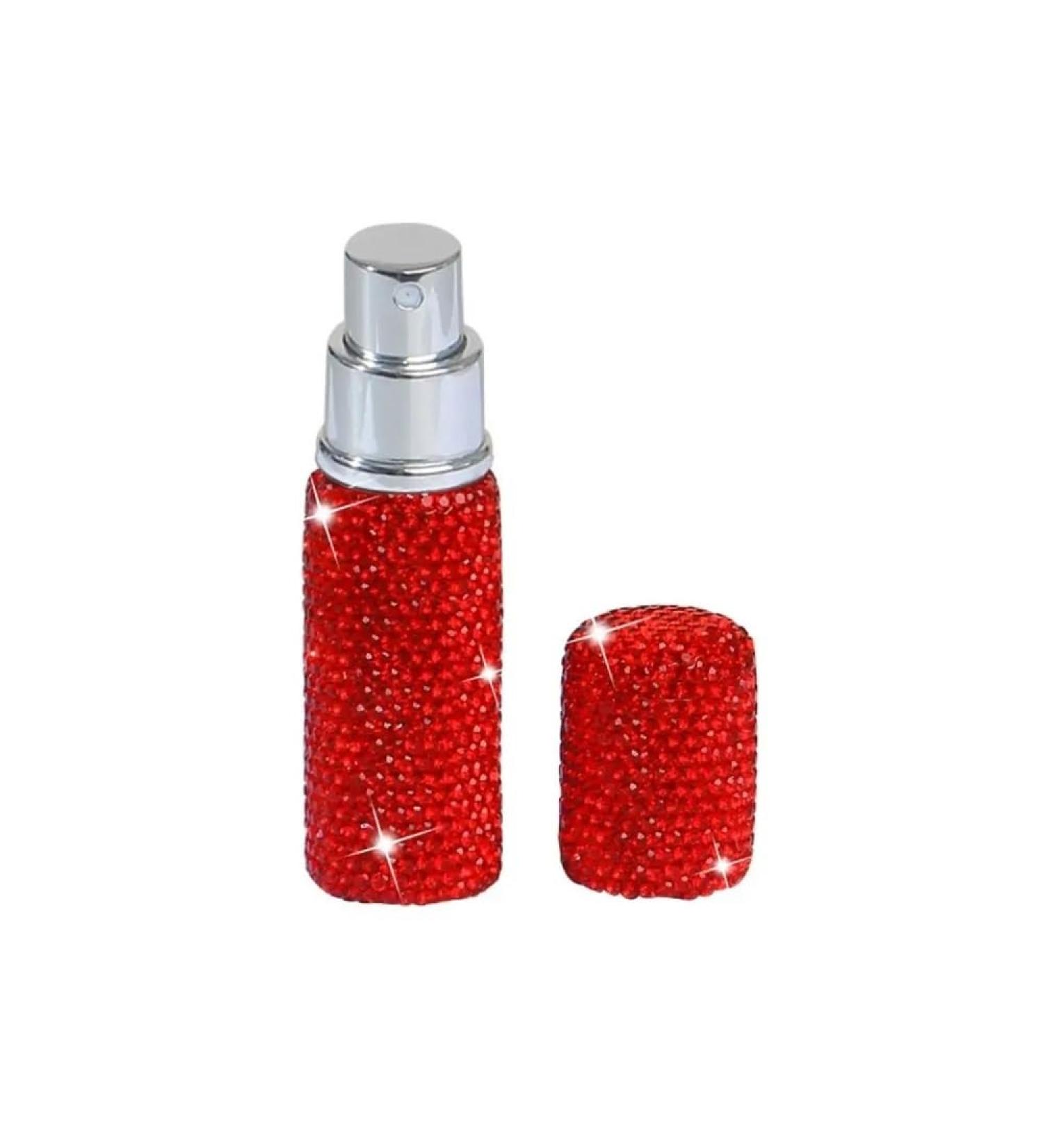 5ml & 10ml Rhinestone Perfume Spray Bottle - Refillable Travel-Friendly Makeup Perfume Container (Color: 03 - Buy Online on GoSupps.com