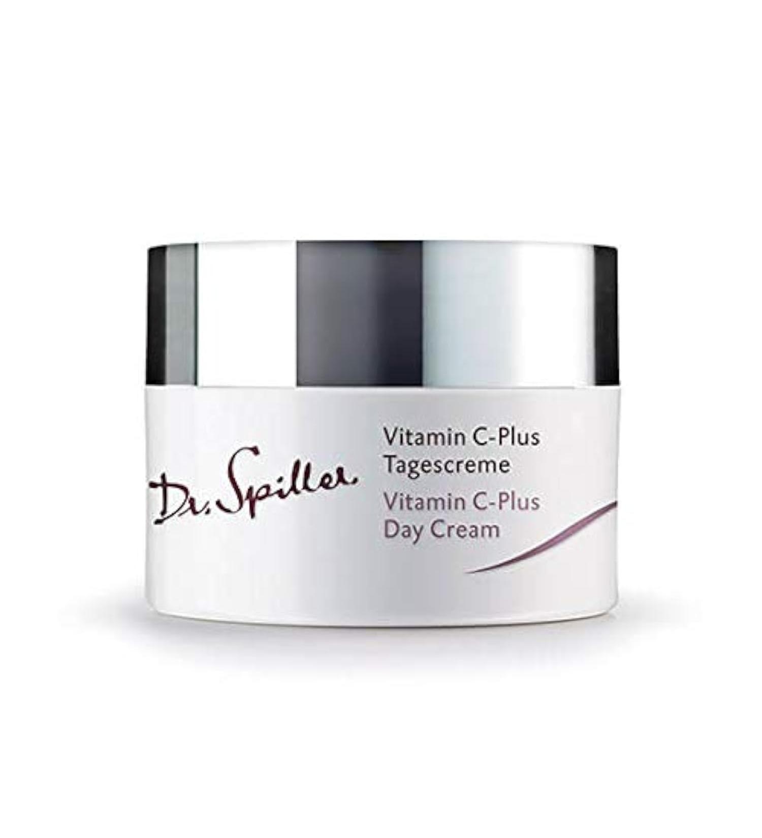 Dr. Spiller Vitamin C-Plus Day Cream | W/O Emulsion Day Cream | Lipid Content 25% | Protects during the day | Smoothing anti-aging effect | For healthy skin - Buy Online on GoSupps.com