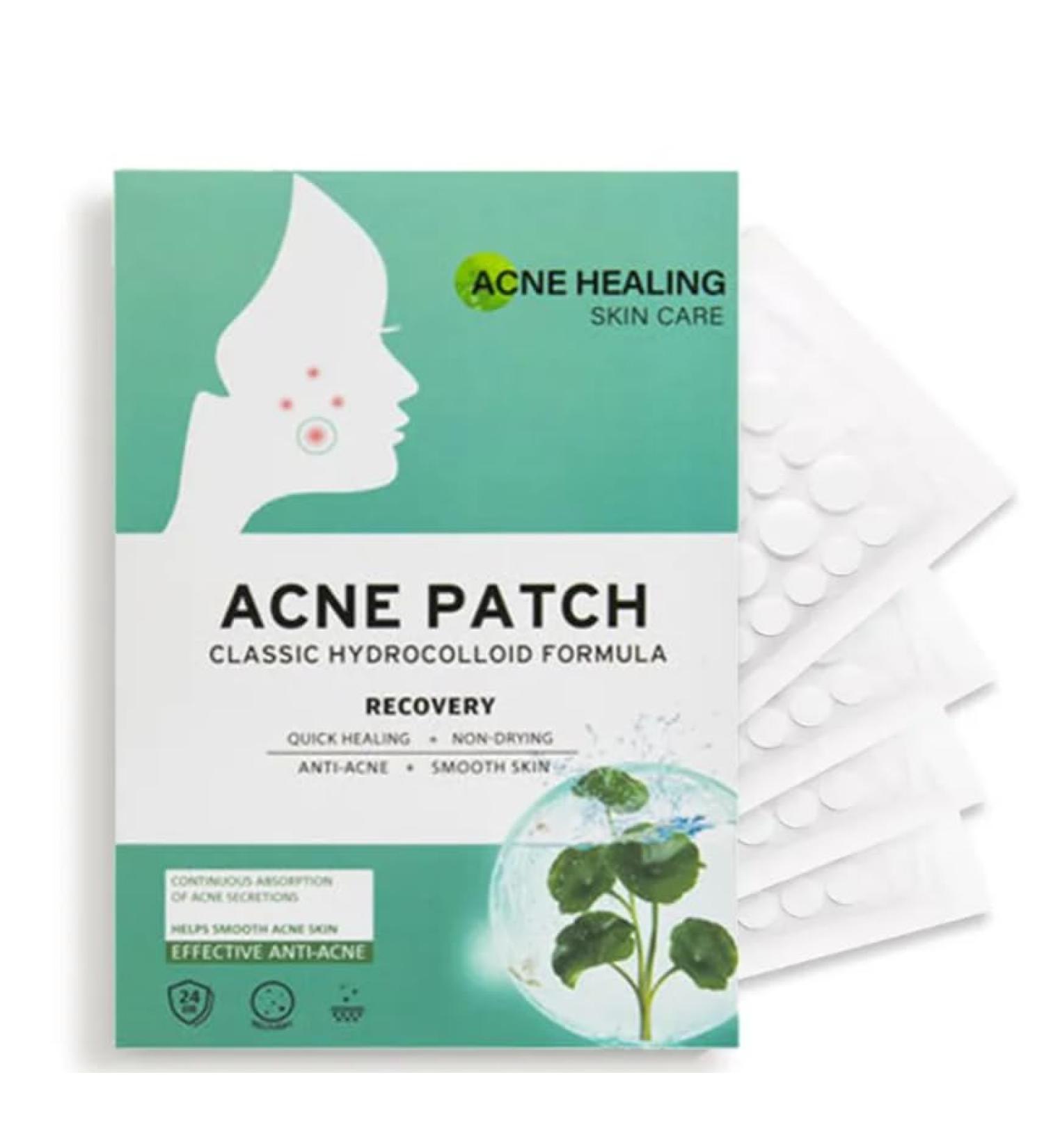 Tea Tree Oil Waterproof Hydrocolloid Acne Healing Pimple Patches - Clear Skin Spot Treatment (36 Dots - Buy Online on GoSupps.com