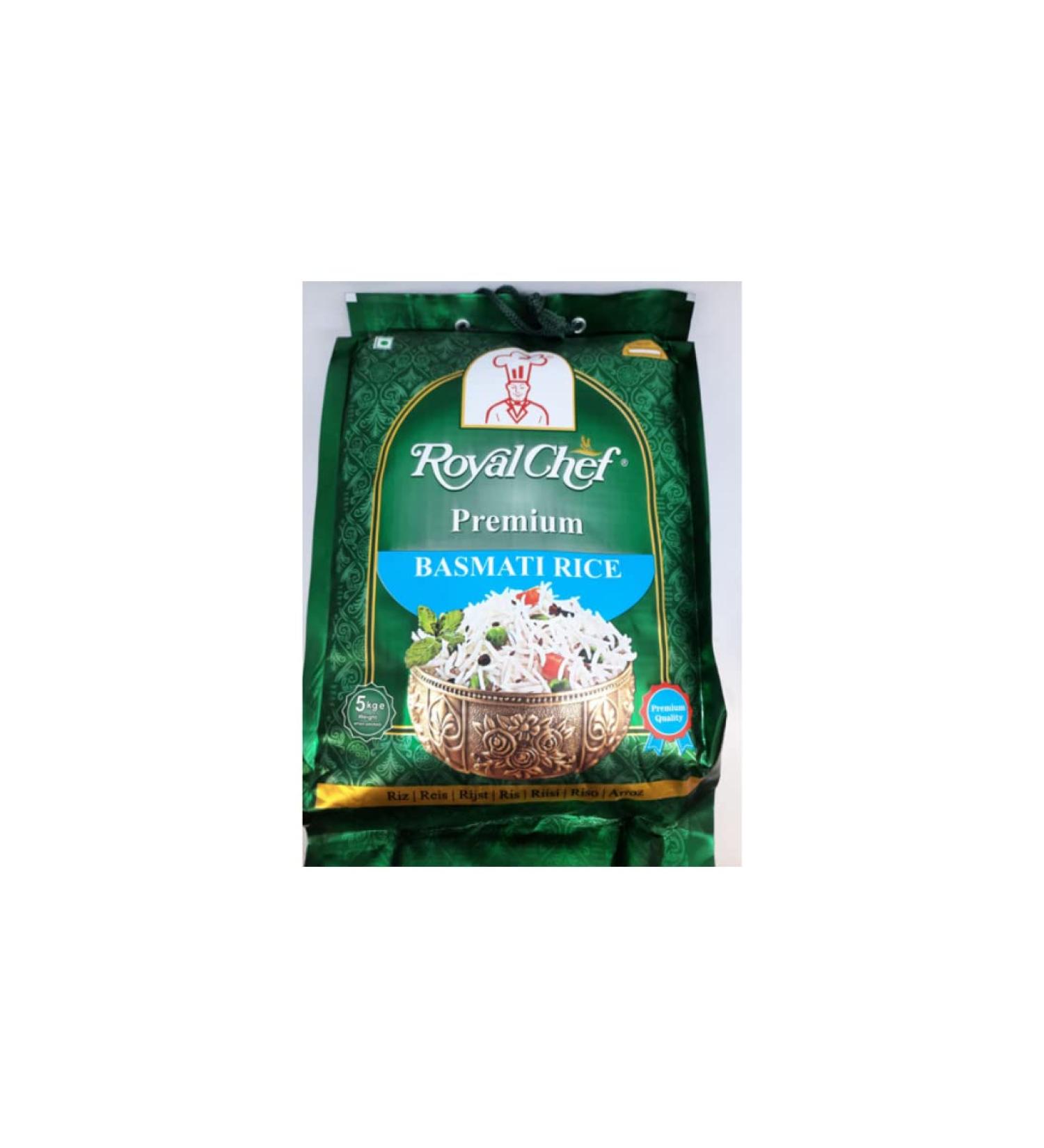 Royal Chef Basmati (Green) 5kg x 2 pack Basmati Green