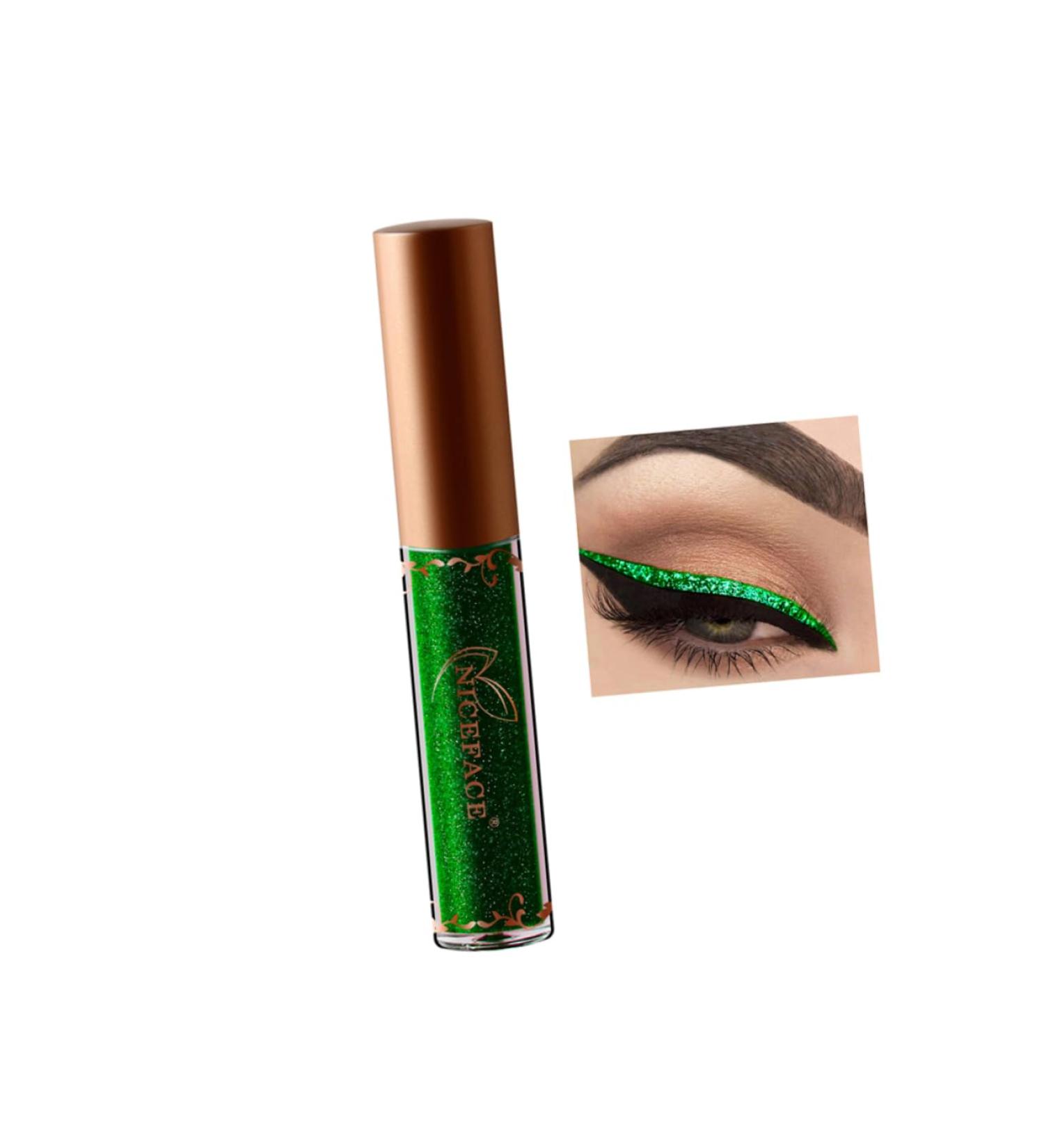 DOITOOL Eyeliner Pencil Glitter Liner for Eyes Eyeliner Liquid Pen Liquid Eyeliner Pearlescent Cosmetic 1 count (Pack of 1) 08 - Buy Online on GoSupps.com