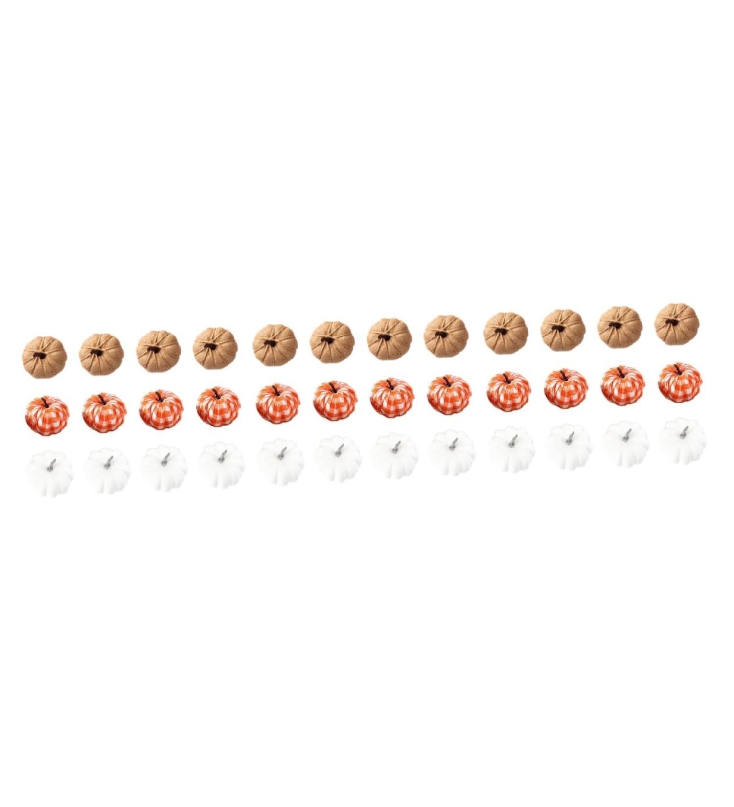HOMSFOU 36 Pcs Artificial Pumpkin Pumpkin Model decorations Festival Pumpkin Decor decorate Environmental foam pumpkin ornaments artificial halloween set Scene Layout Pumpkin Decor reward - Buy Online on GoSupps.com