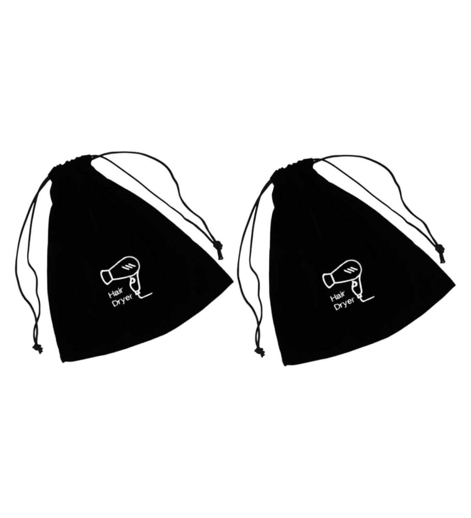 Hemoton 2pcs Velvet Bag Makeup Brush Bag Hair Dryer Attachments Storage Bag for Hair Dryer Hair Dryer Bag for Travel Hair Tools Travel Bag Curling Iron Travel Bag Blow Dryer Bag - Buy Online on GoSupps.com