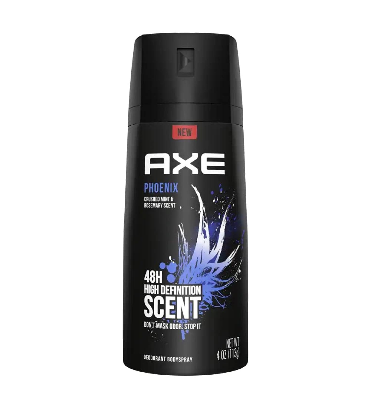 AXE Body Spray for Men, Phoenix 4 oz (Pack of 6)