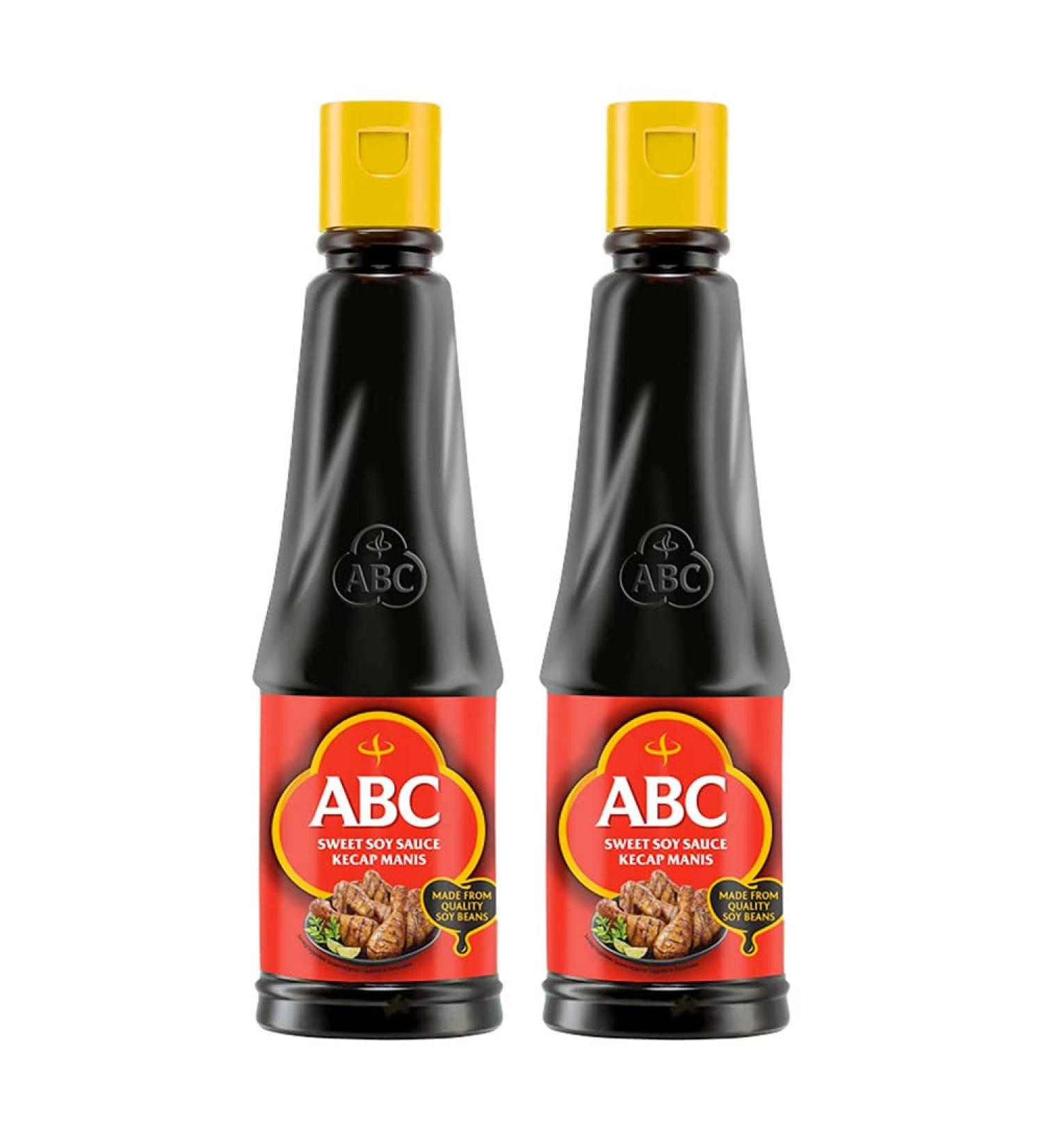 ABC Sweet Soy Sauce (Kecap Manis) 275ml - (Pack of 2) Sweat 275 ml (Pack of 2)