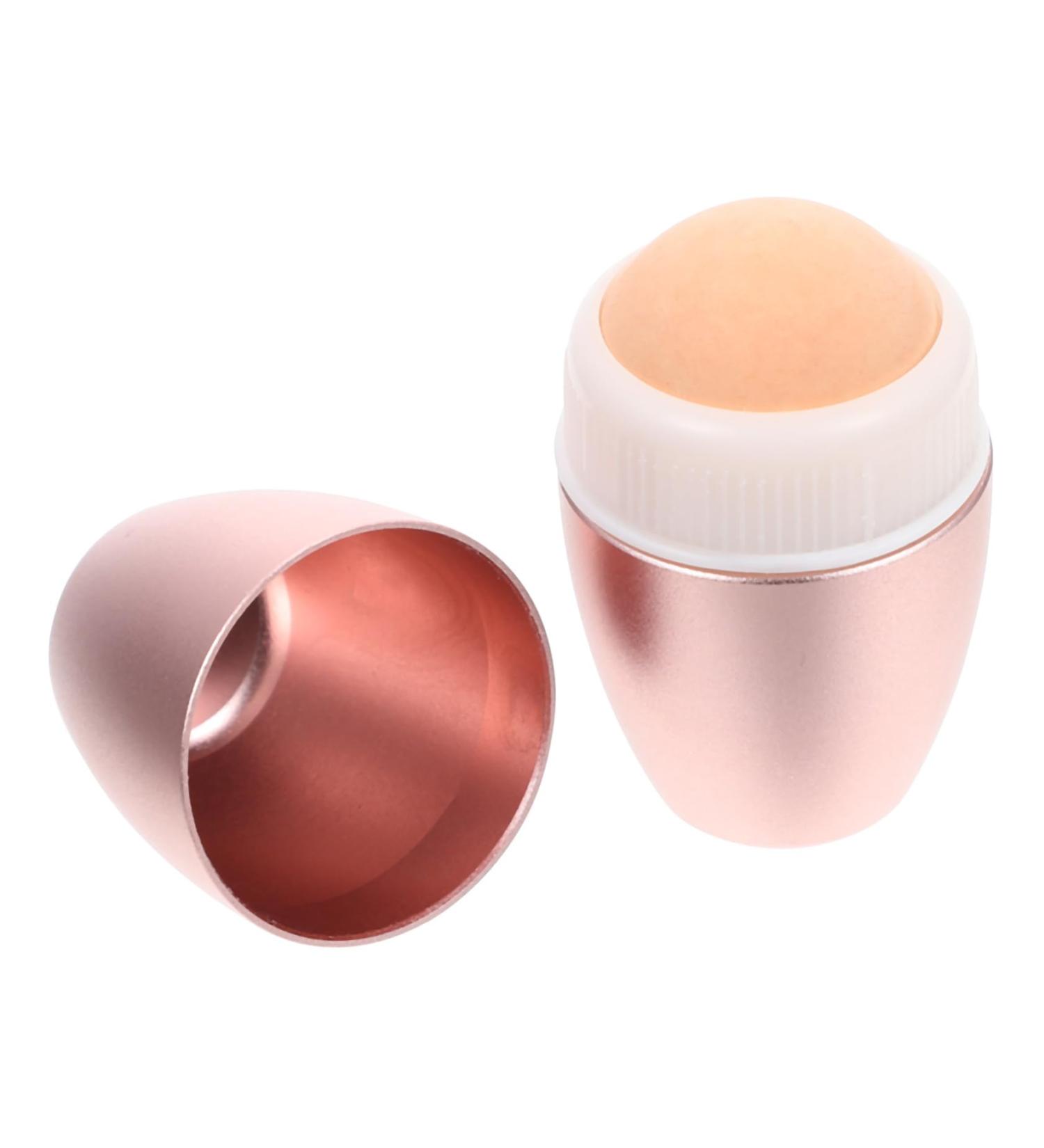Ipetboom Volcanic Stone Oil-absorbing Ball Facial Rolling Stone Oil- Absorbing Facial Roller Makeup Roller Cleaning Products Volcanic Face Roller Whetstone Aluminum Alloy Oil Control - Buy Online on GoSupps.com