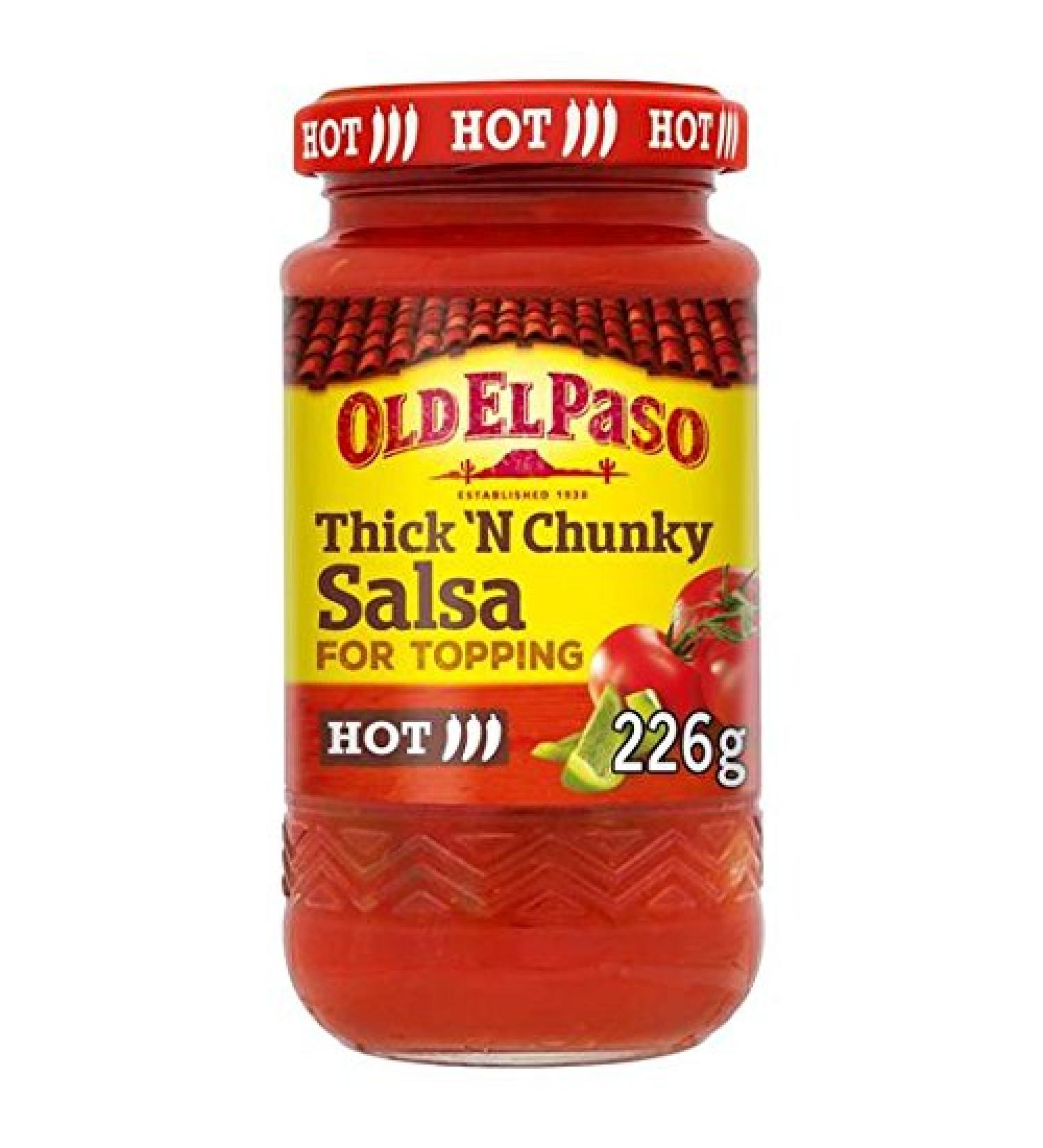Old El Paso Old El Paso Chunky Salsa Thick & Hot 8oz