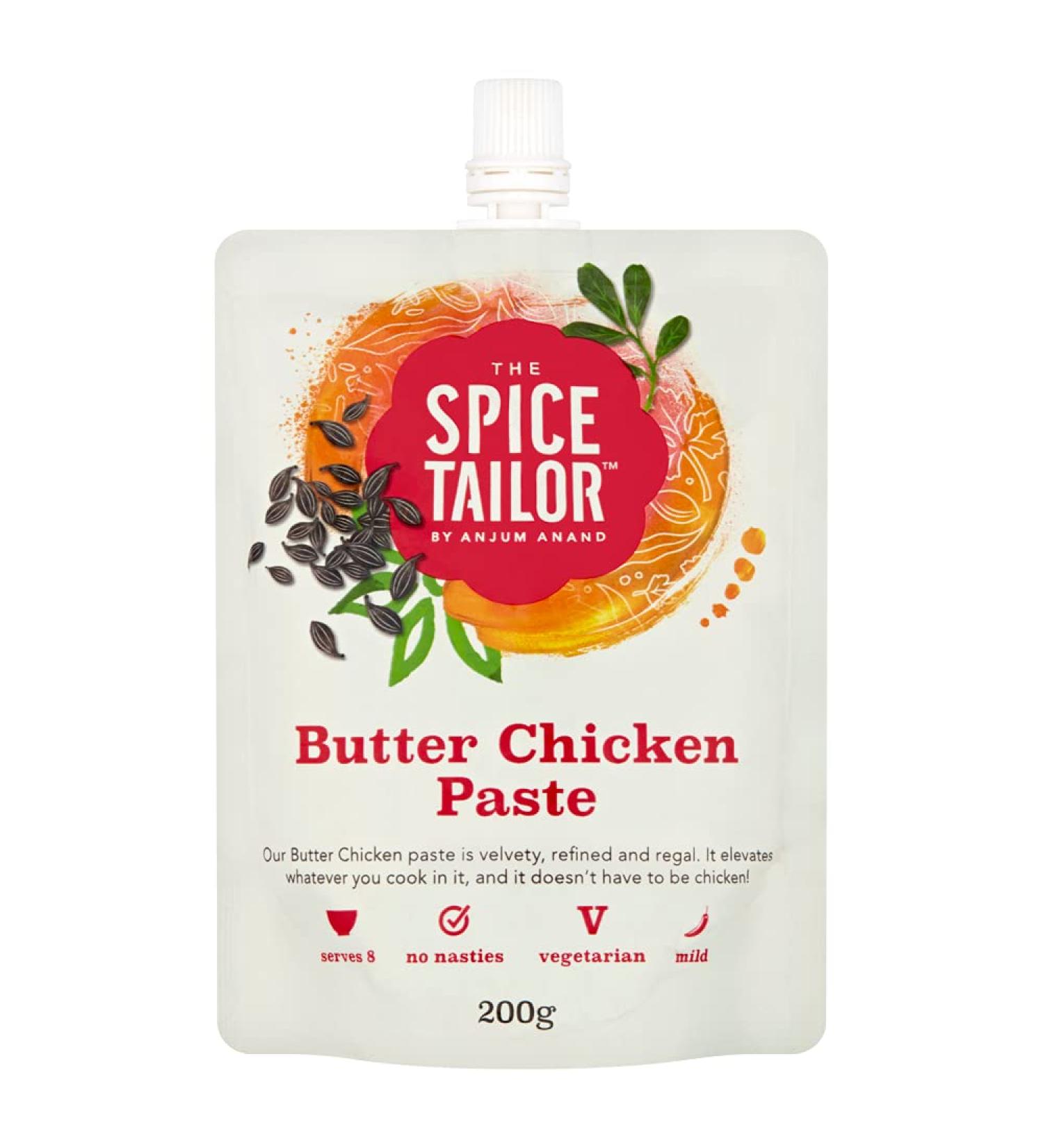 The Spice Tailor Authentic Indian Mild Curry Paste Vegetarian Natural Ingredients Butter Chicken Paste 200g Pack of 7 - Buy Online on GoSupps.com