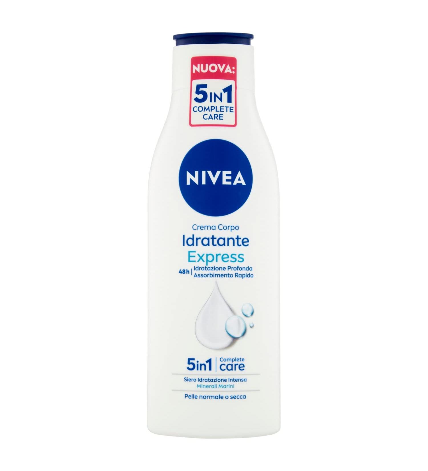  NIVEA Nivea Express 48h Moisturizing Body Cream for Normal or Dry Skin 250 ml - Buy Online on GoSupps.com