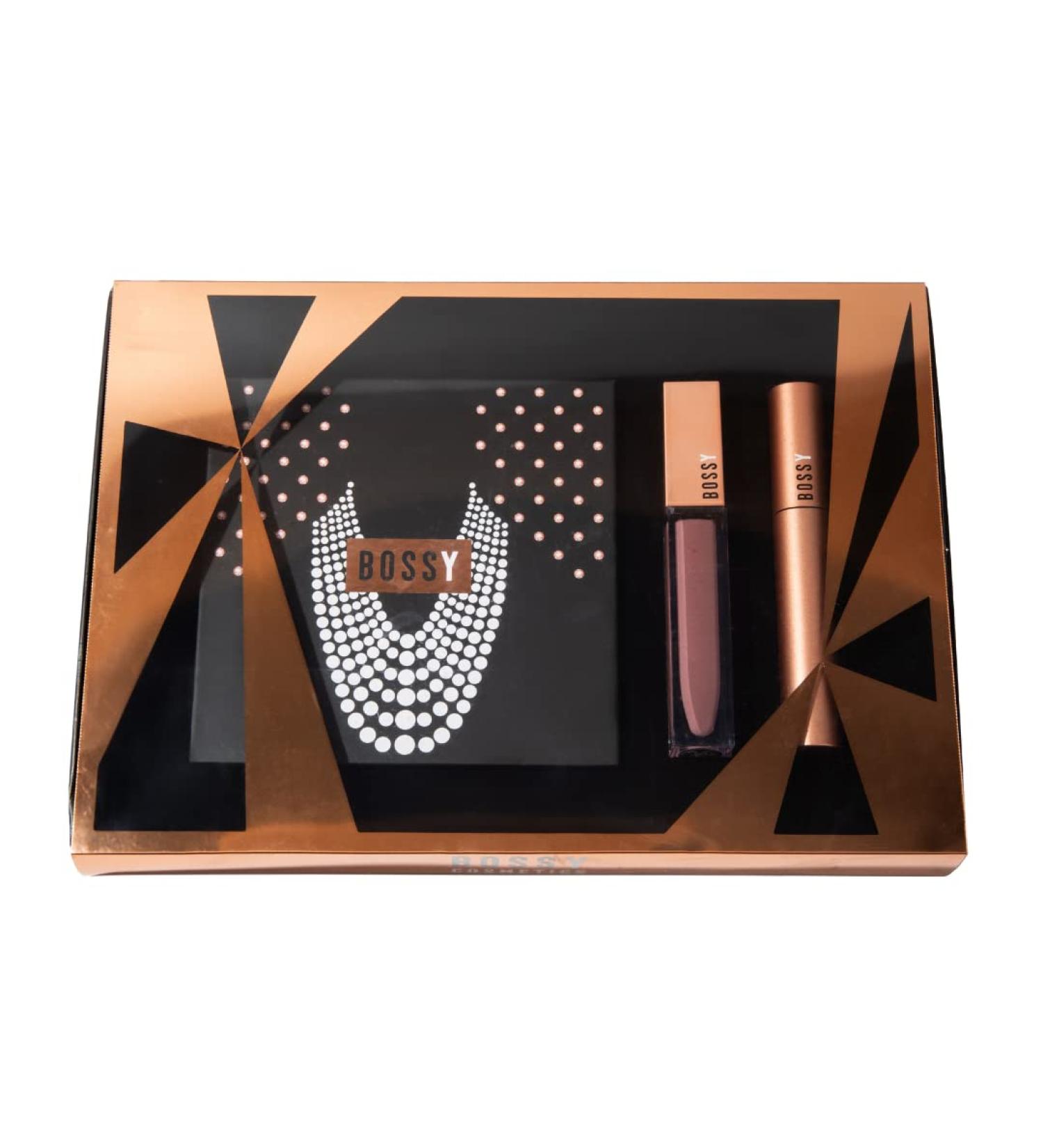All-in-One Makeup Kit | Vegan Cruelty-Free Beauty Set with Eyeshadow Lip Gloss Mascara Blush & Highlighter | Perfect Gift for Women - Buy Online on GoSupps.com