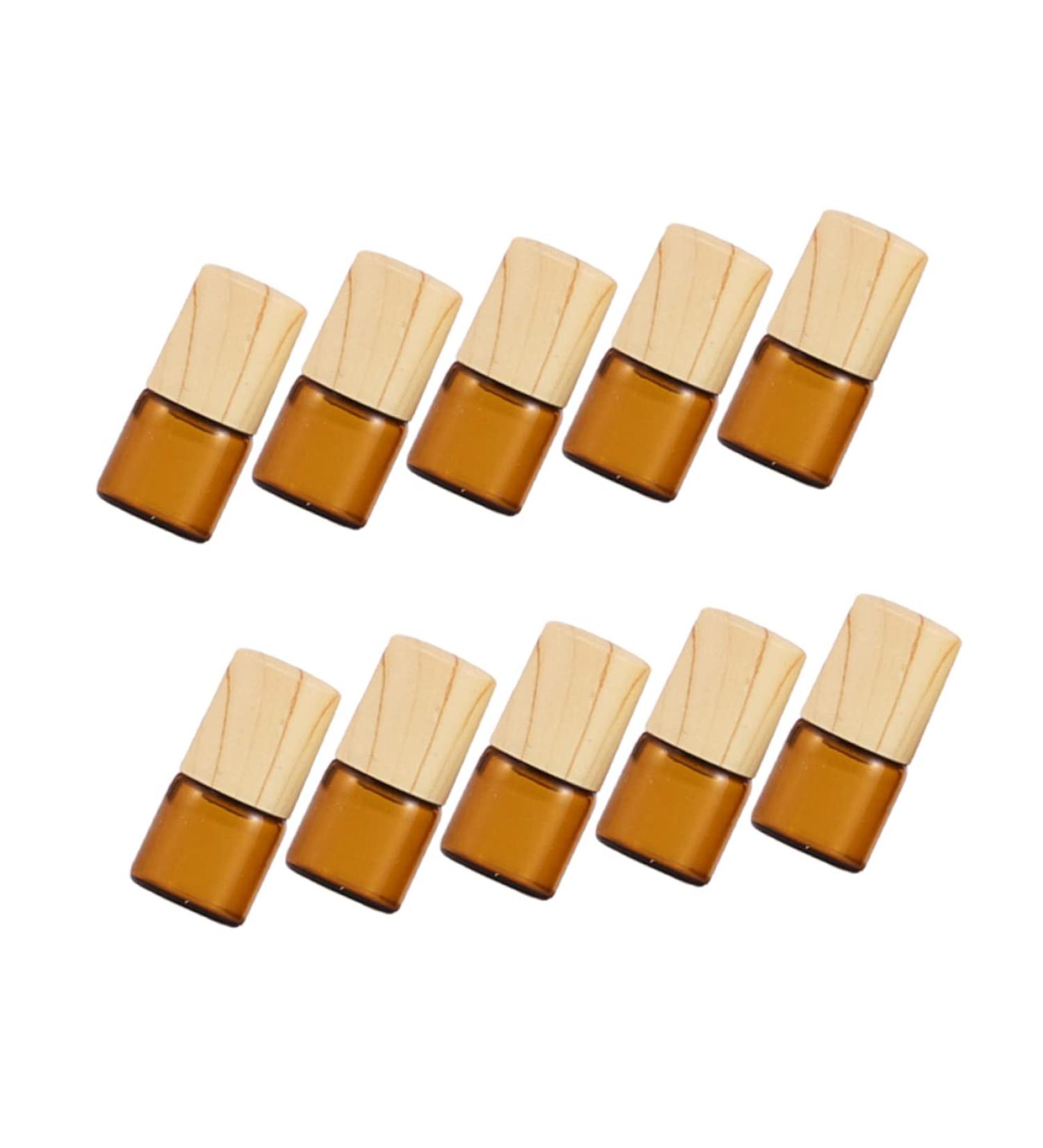 Frcolor 10th Bottle - Refillable Essential Oil Roller Ball & Perfume Bottle | 3.1x1.5x1.5cm | Ideal for Carriage Potion & Lip Gloss | International Shipping Available - Buy Online on GoSupps.com