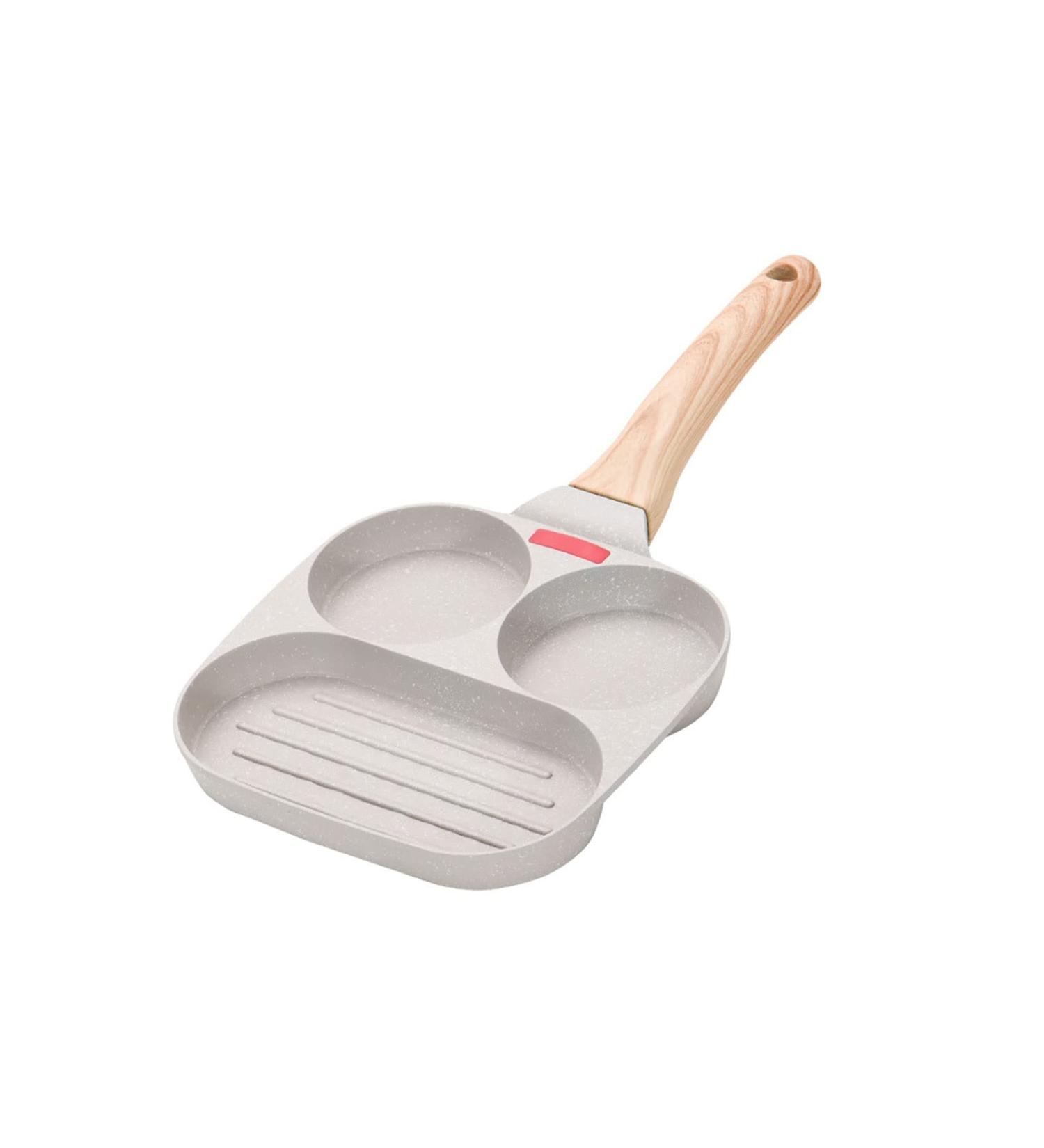 TREGOO Pan Breakfast Making Pan Non-Stick Household Frying Pan Kitchenware Kitchen Tools for Stove and Kitchen Utensils - Buy Online on GoSupps.com