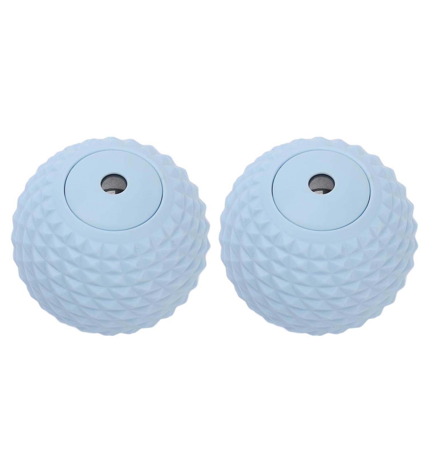 2 Pack Massage Lacrosse Balls - Handheld Deep Tissue Muscle Roller for Yoga & Exercise | Unisex - Buy Online on GoSupps.com