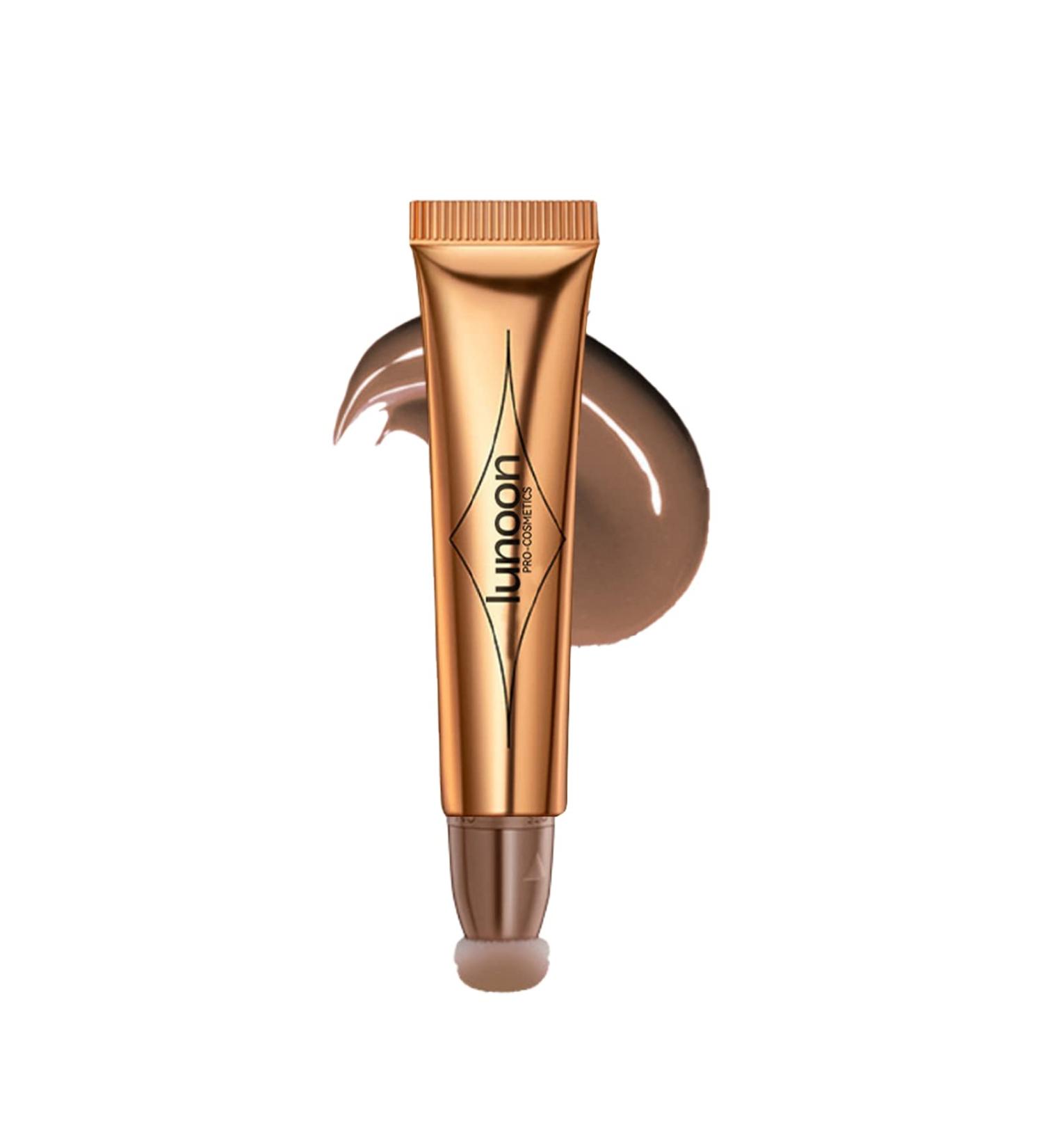 WALULAN Matte Liquid Blush Bronzer Contour Stick - #01 Dark Brown - Buy Online on GoSupps.com