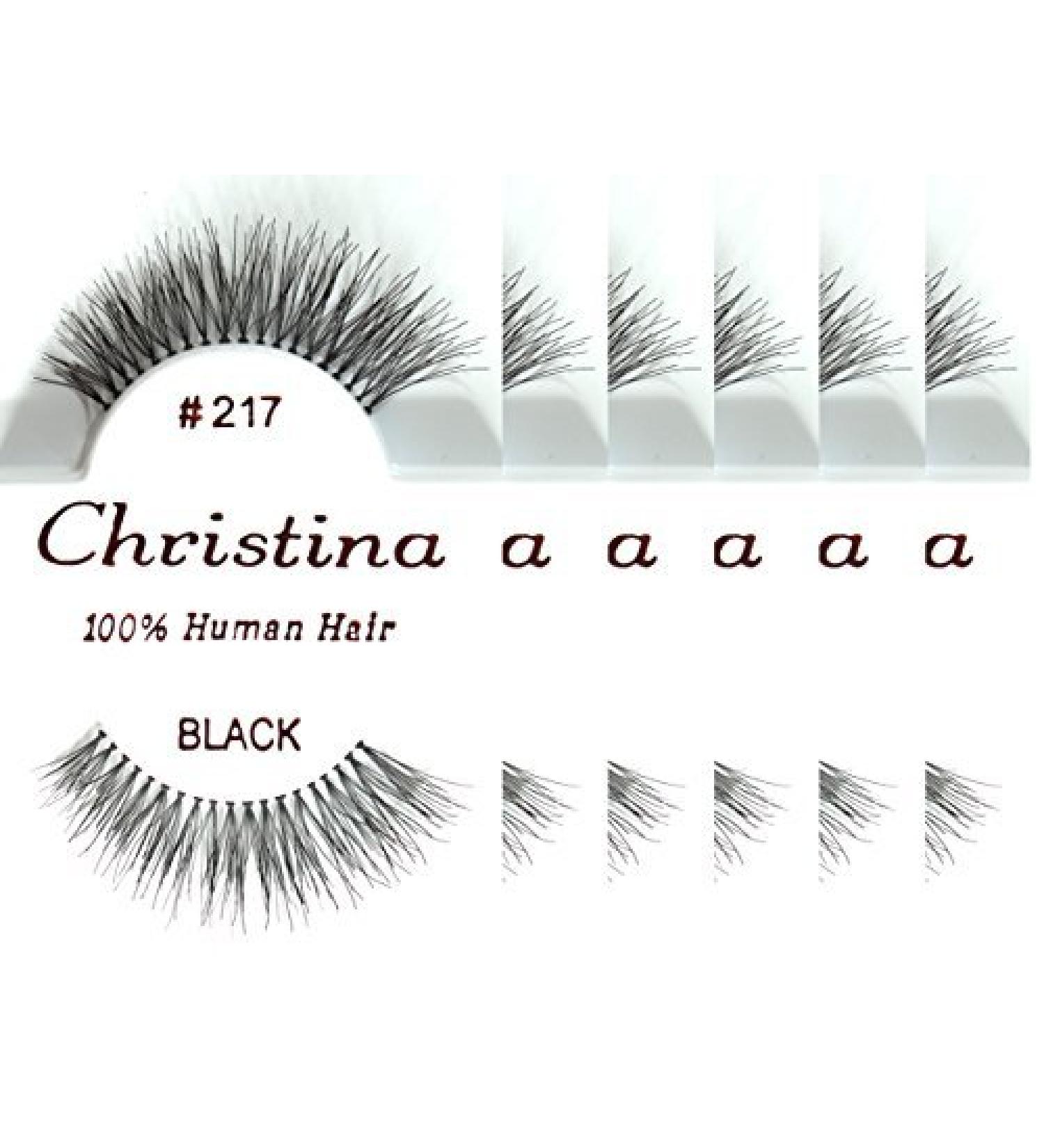 6packs Eyelashes - 217 by Christina