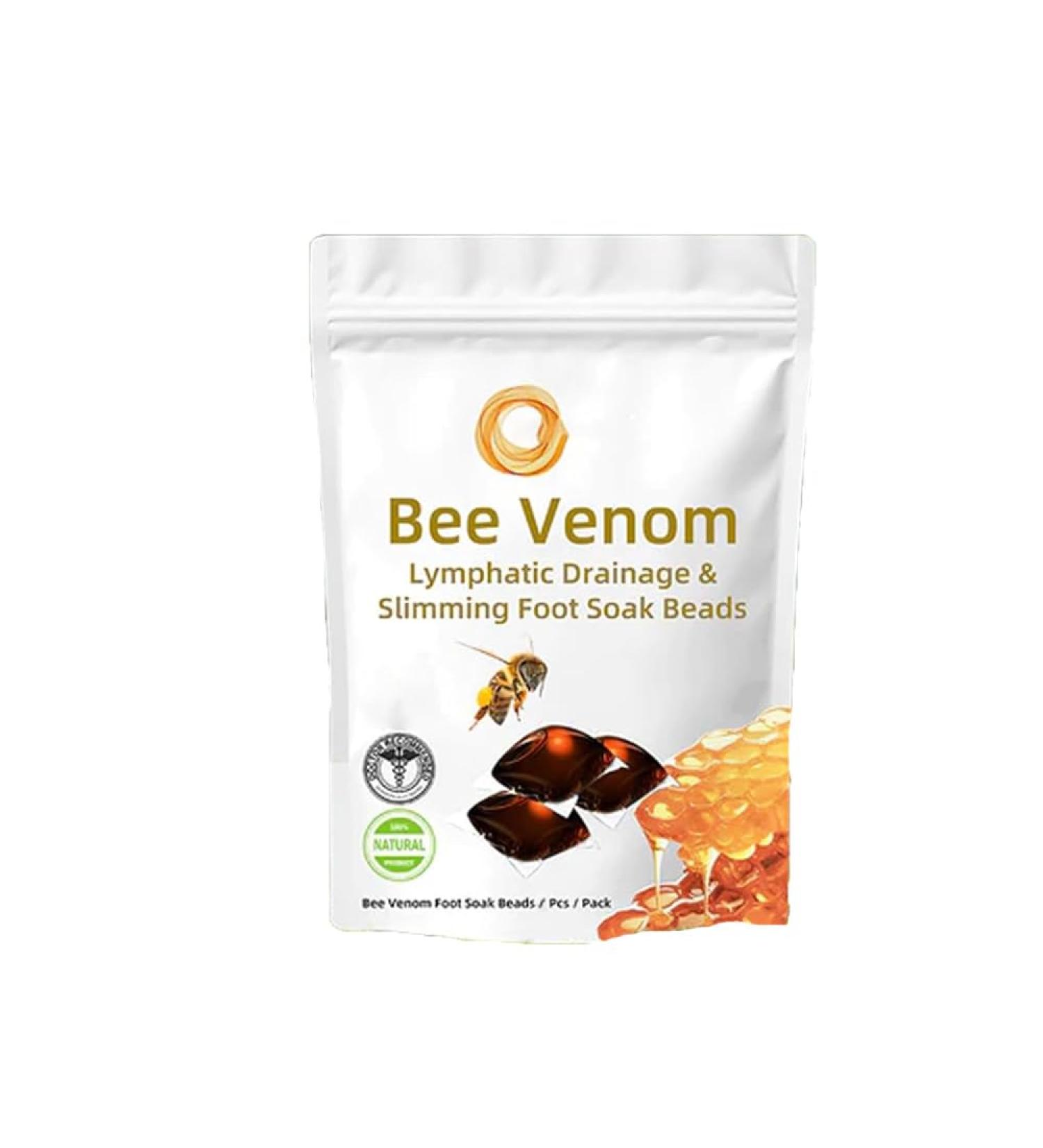 Bee Venom Lymphatic Drainage & Slimming Foot Soak Beads Aprolo Detoxingherbs Cleansing Foot Soak Beads Body Detox Bee Venom Foot Soak Body Detox Foot Soak Beads (1bag) - Buy Online on GoSupps.com