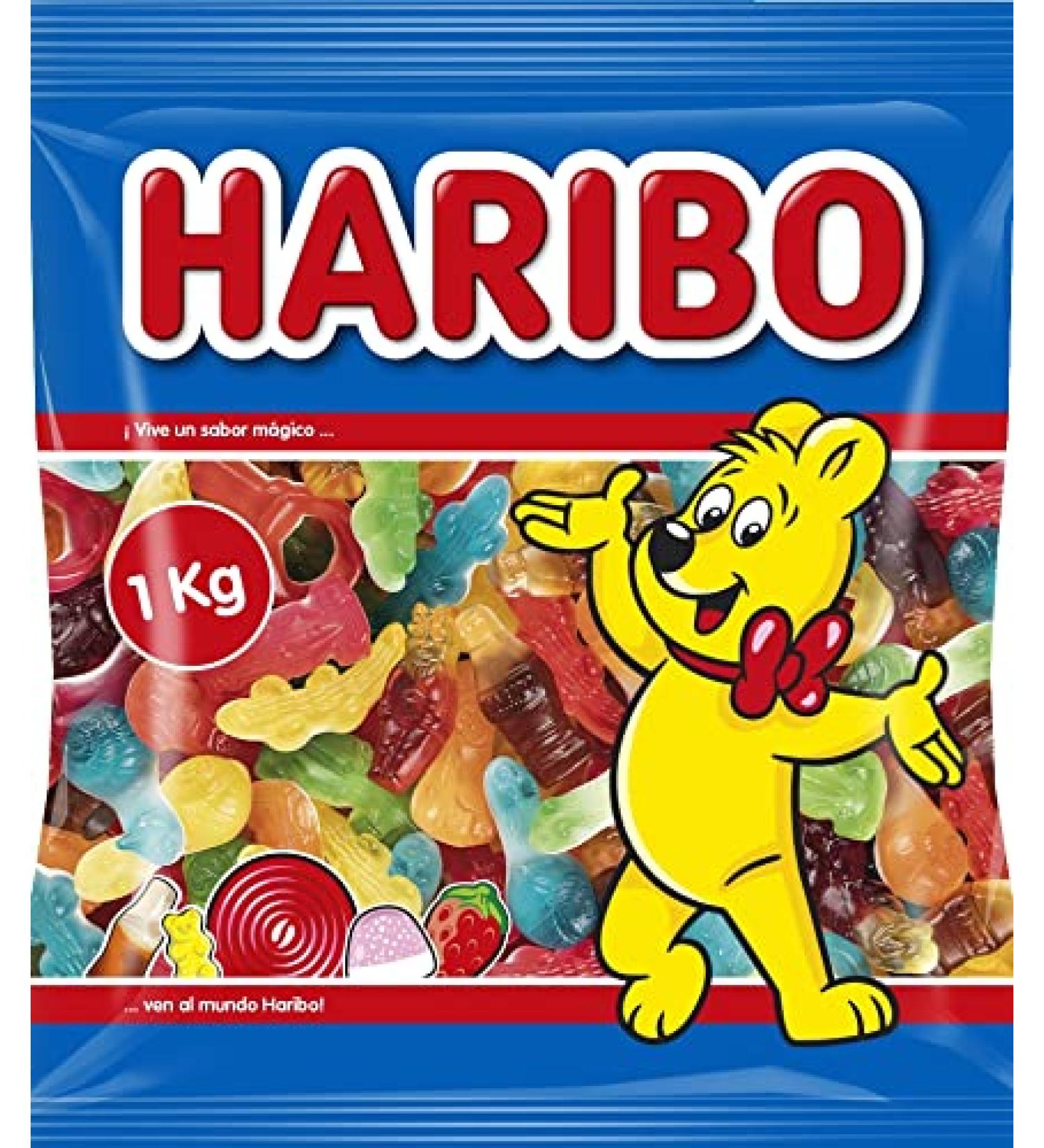  HARIBO HARIBO Adventure Mix 1 x 1 kg - Buy Online on GoSupps.com
