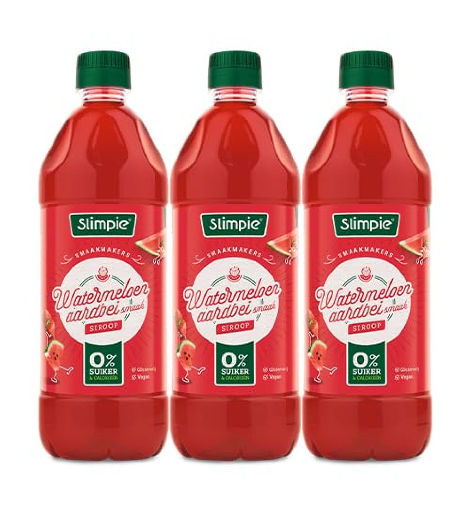 Slimpie - Watermelon Strawberry Lemonade syrup - 3x 650ml