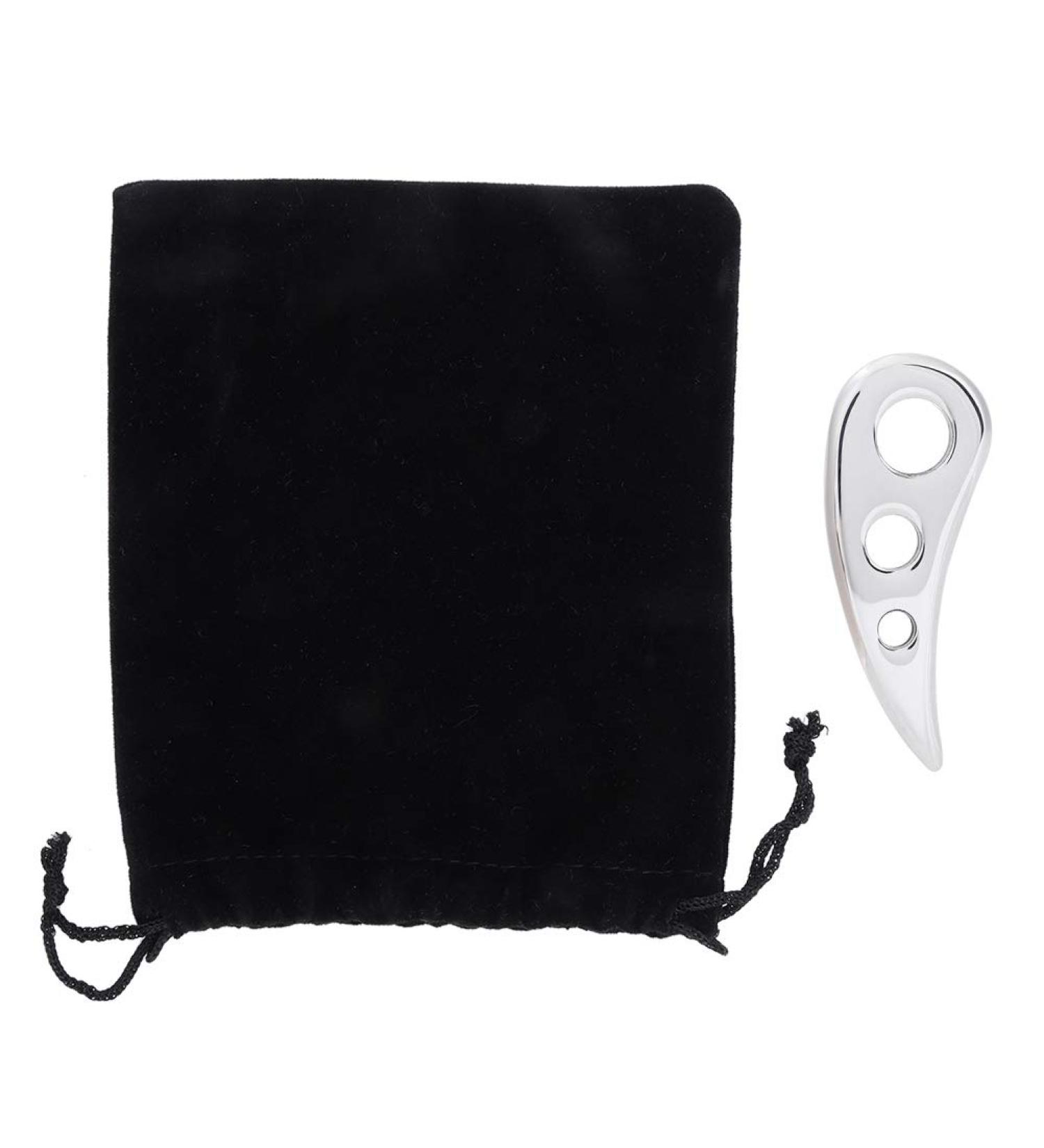 Buy Angrek Stainless Steel Schabebrett - Facial Lifting Gua Sha Plate for Spa & Pain Relief | International Shipping - Buy Online on GoSupps.com