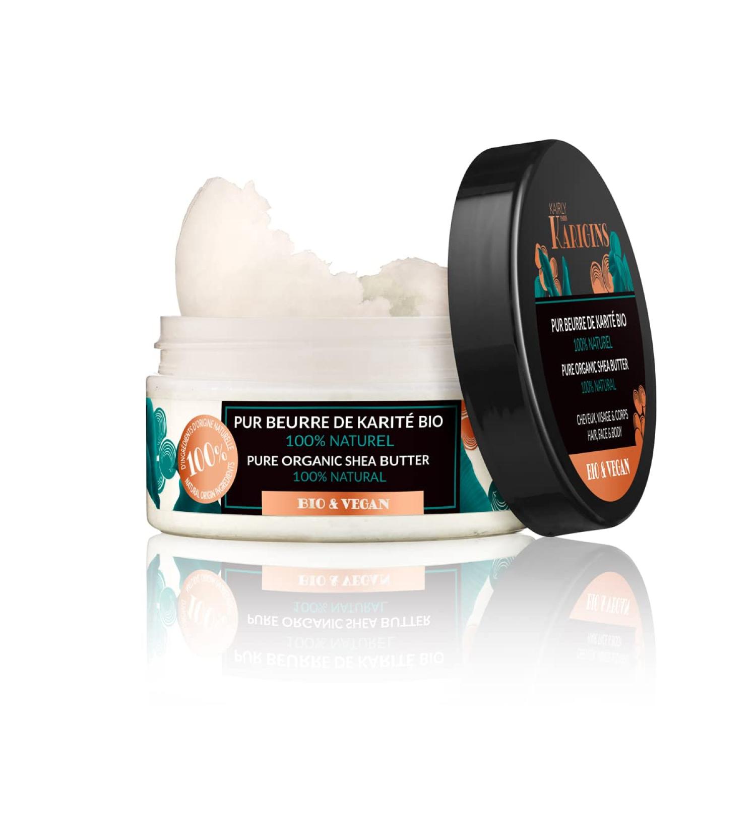 KAIRLY/KARIGINS - Pure Organic and Vegan Shea Butter - Moisturizes and Repairs Hair - 100 ml - Buy Online on GoSupps.com