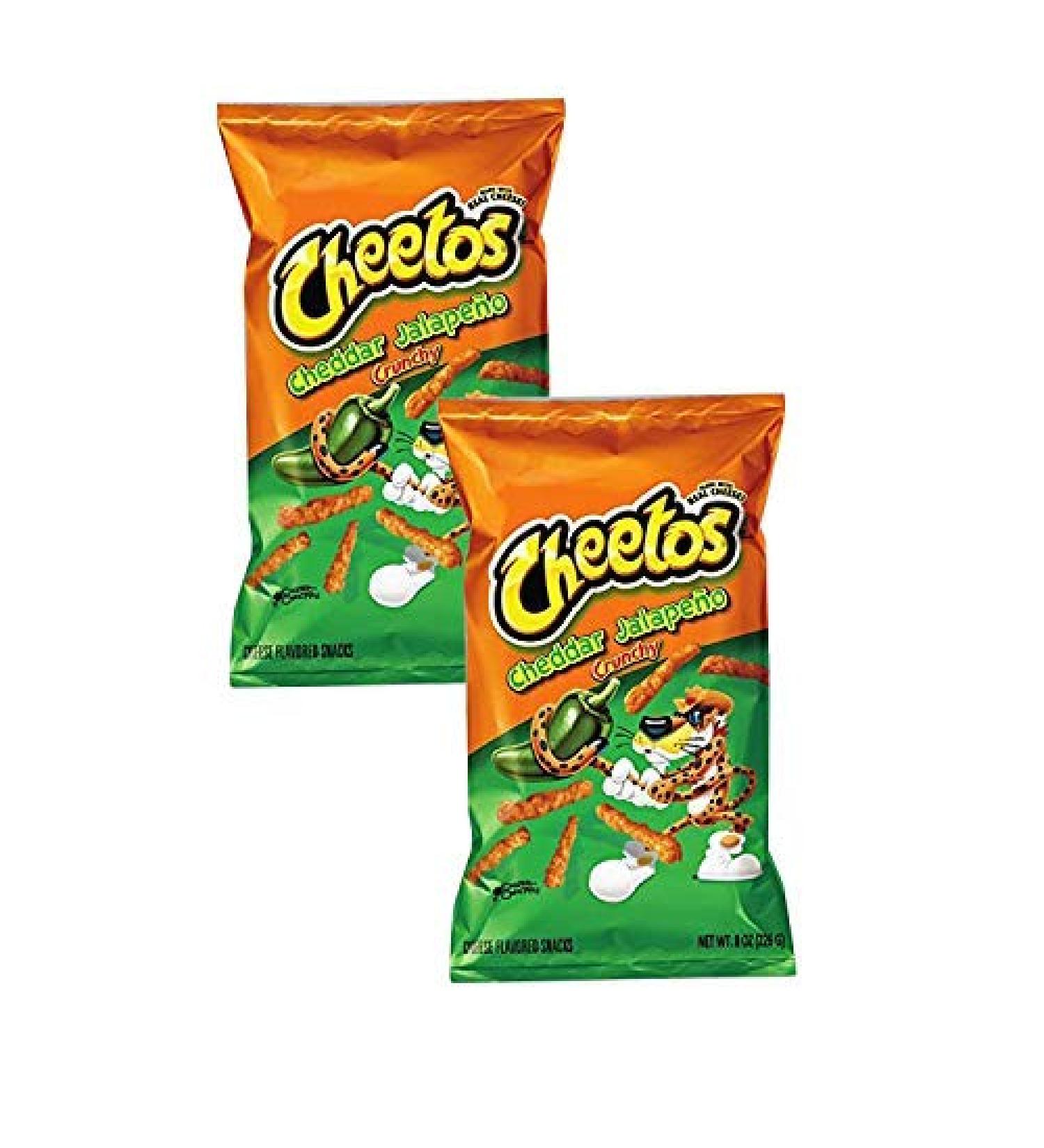  Doritos Doritos Cheetos Crunchy Cheddar Jalapeno (Imported) 8oz (Pack of 2) - Buy Online on GoSupps.com